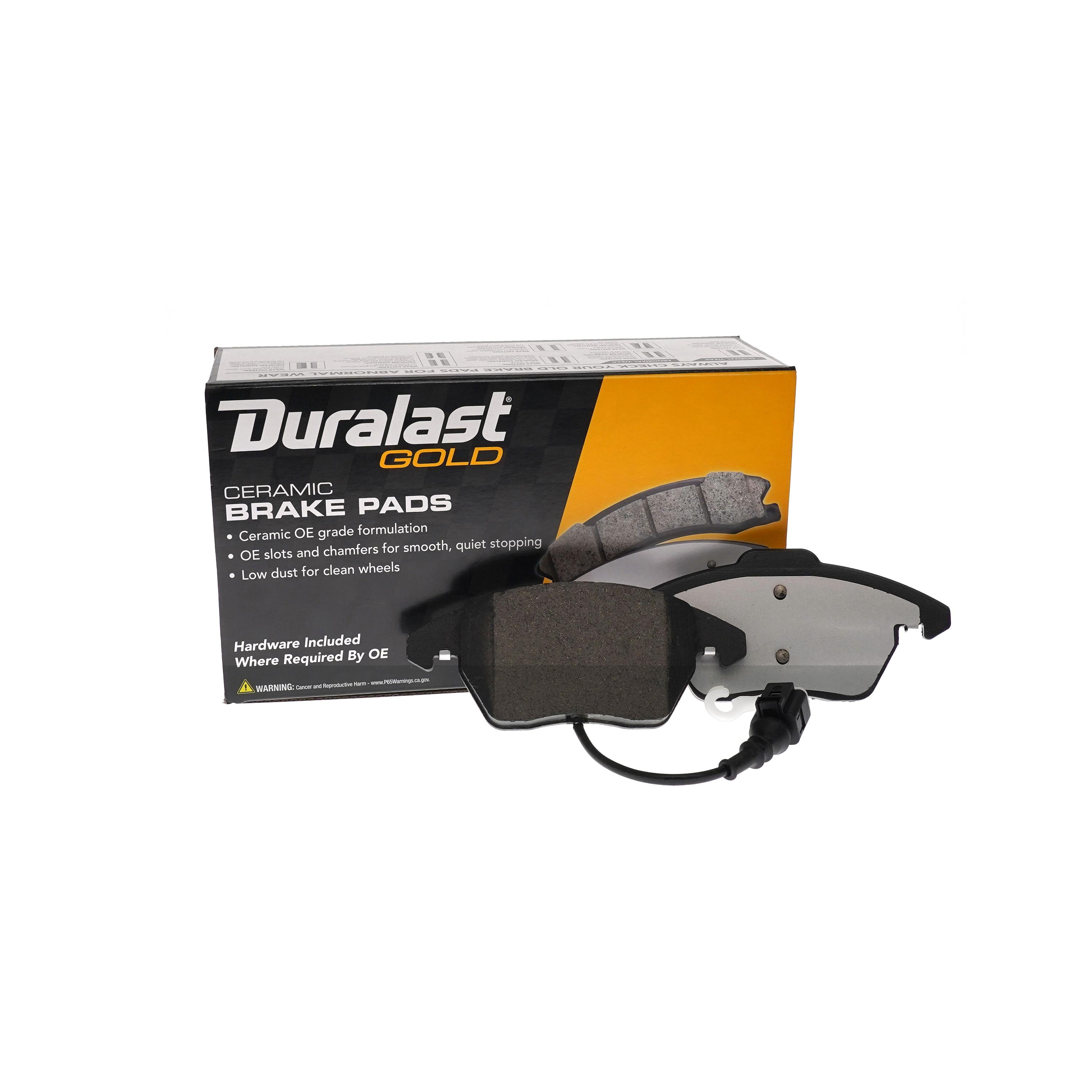 Duralast Gold Ceramic Premium Brake Pads DG1107C | AutoZone