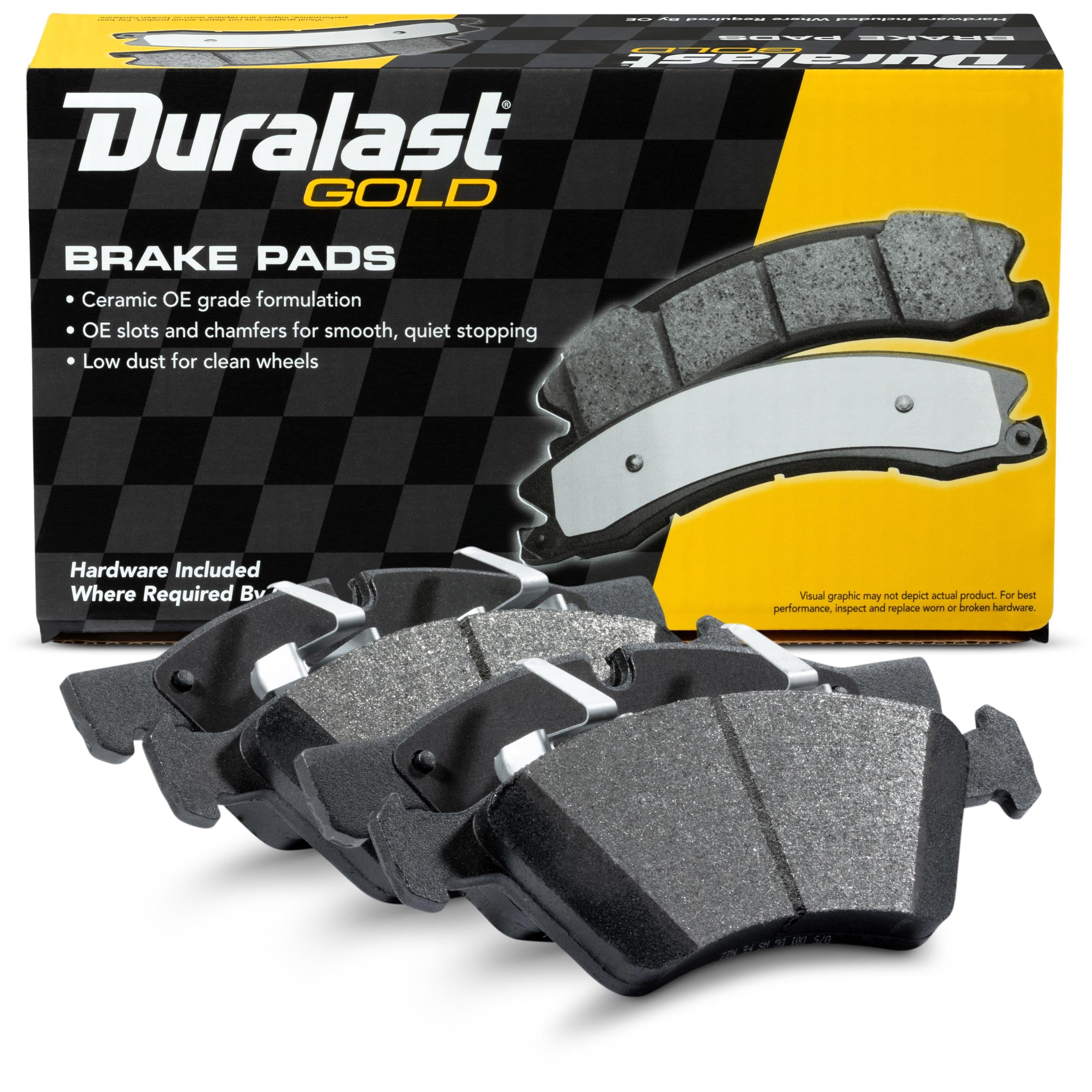 Duralast Gold Semi-Metallic Brake Pads DG1123 | AutoZone