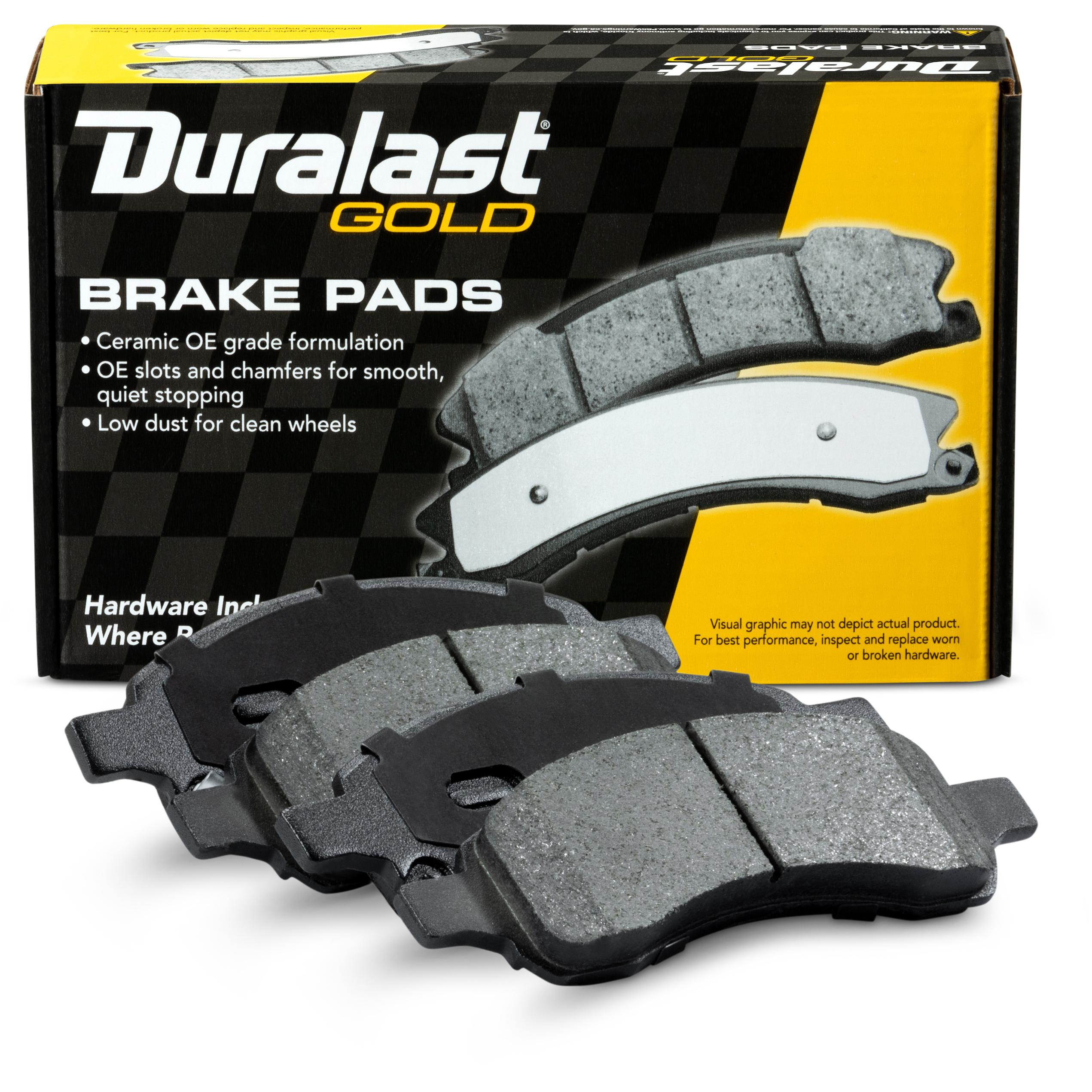 Duralast Gold Ceramic Brake Pads DG1169 | AutoZone