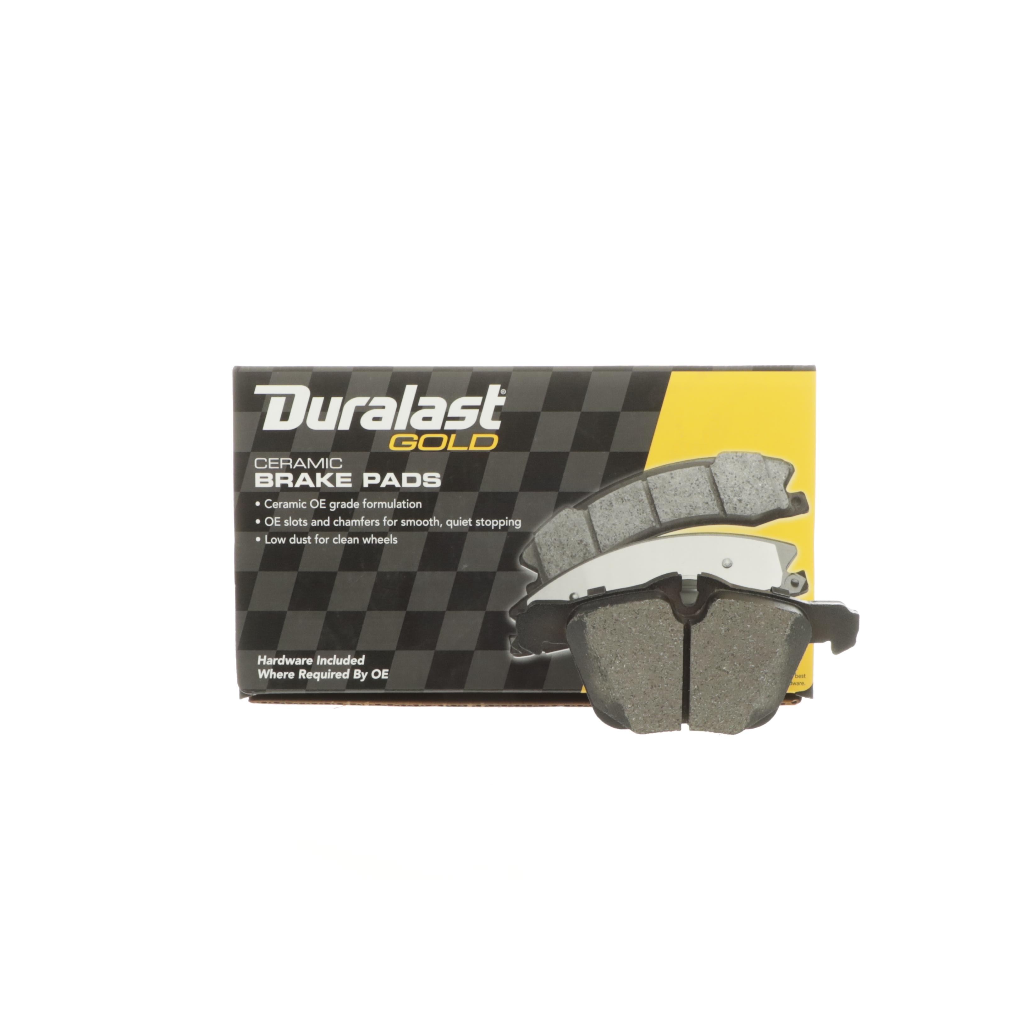 Duralast Gold Ceramic Disc Brake Pad Set DG1240 for Jaguar XF