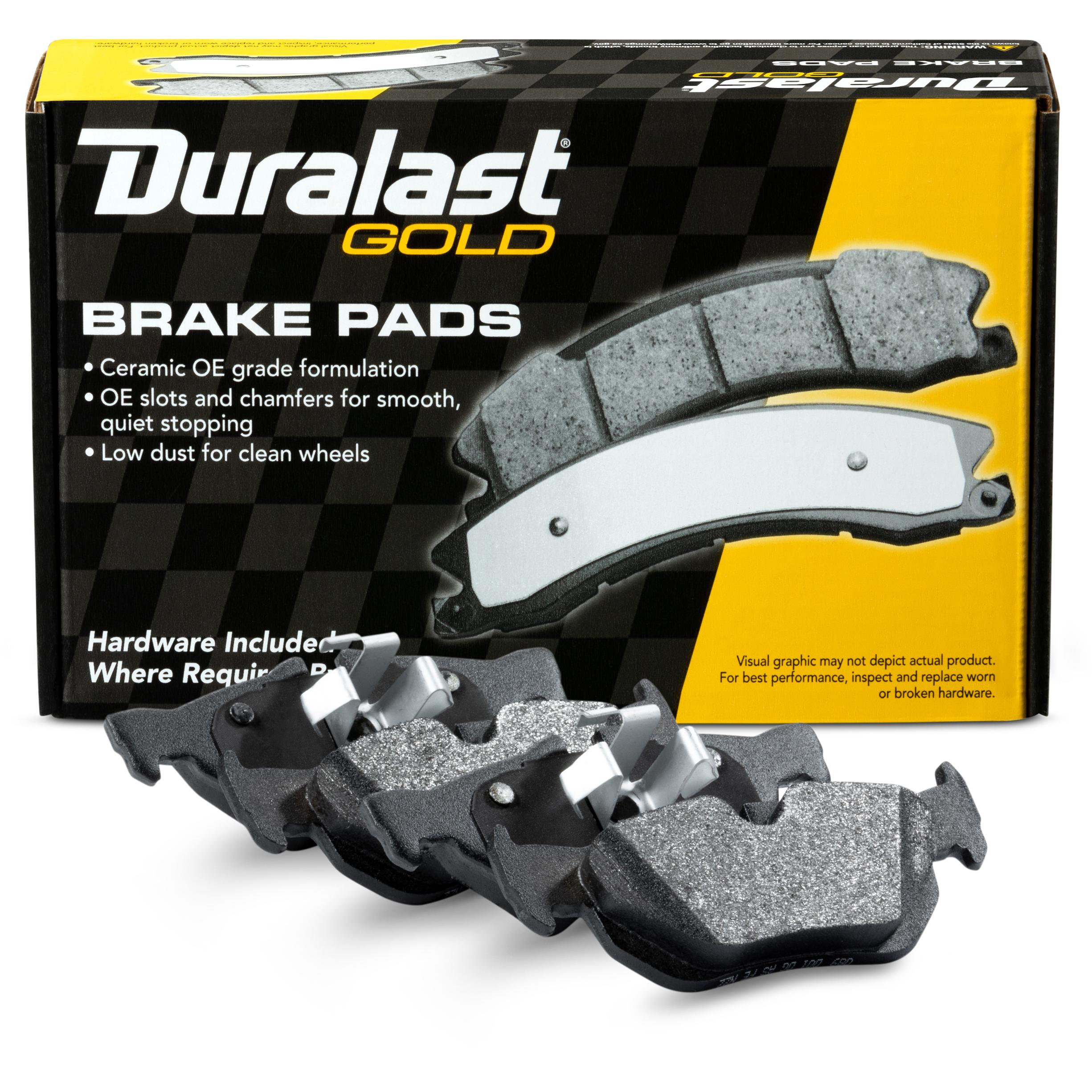 Duralast Gold Semi-Metallic Disc Brake Pad Set DG1267 | AutoZone