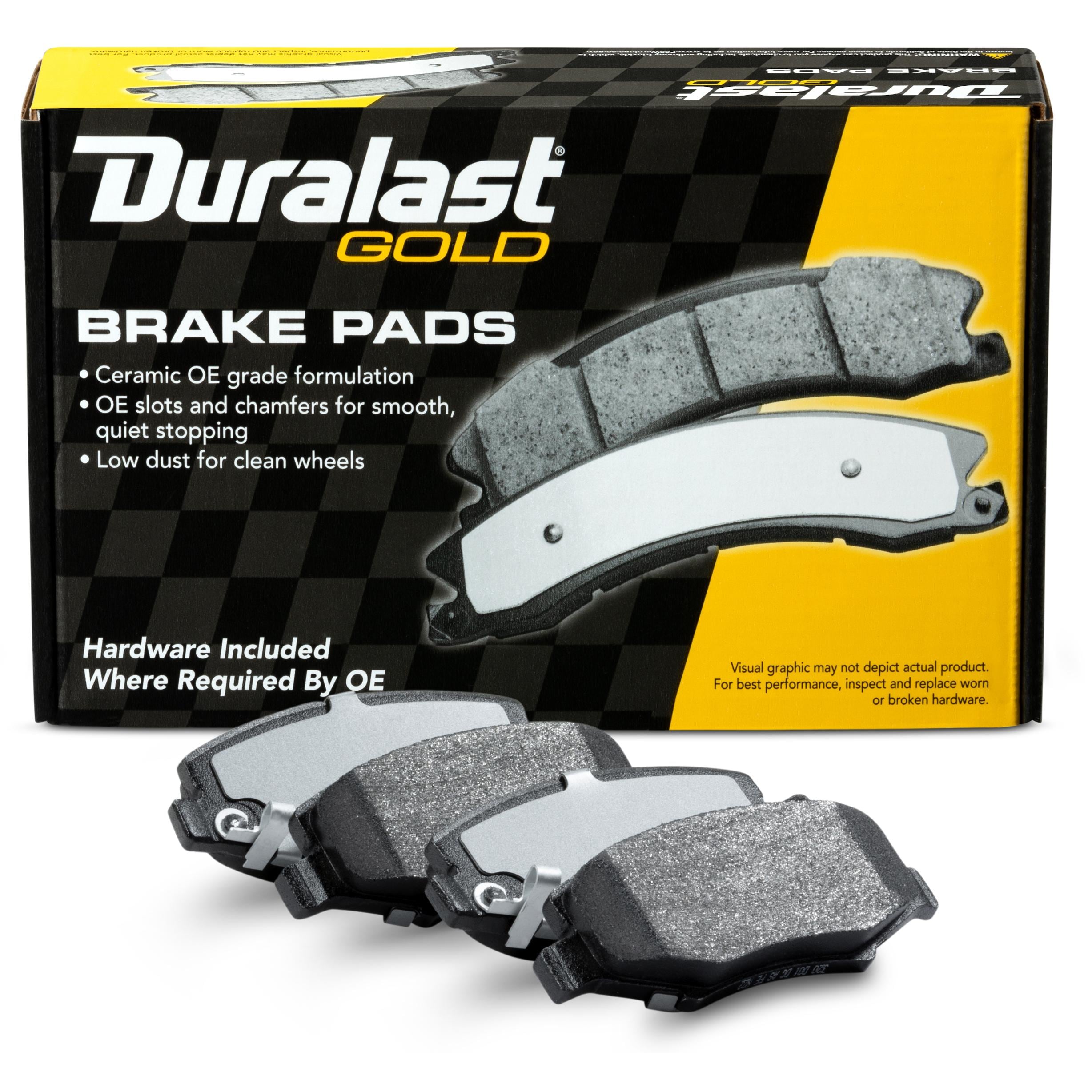 Duralast Gold Semi-Metallic Brake Pads DG1274 | AutoZone