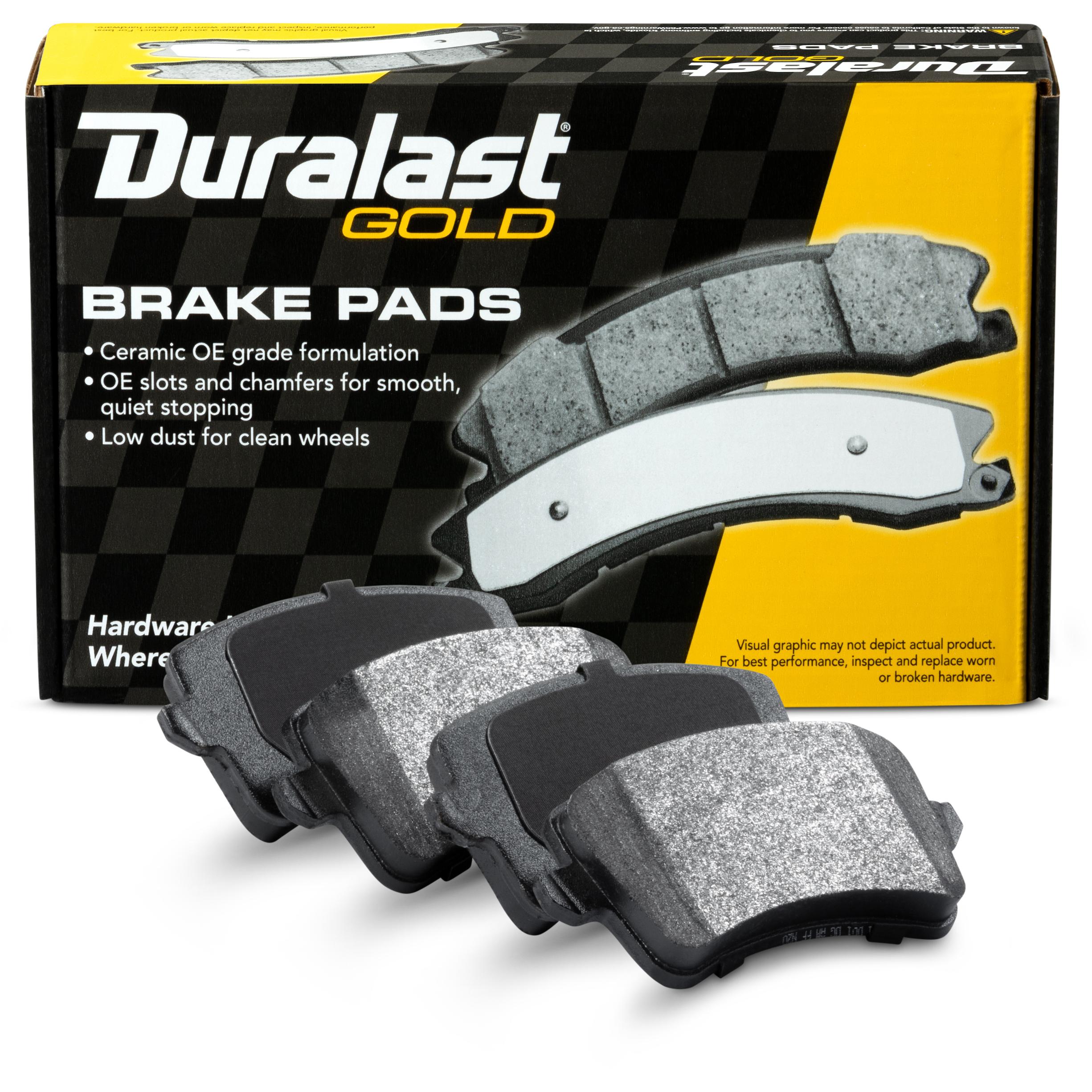 Duralast Gold Semi-Metallic Premium Brake Pads DG1386 | AutoZone