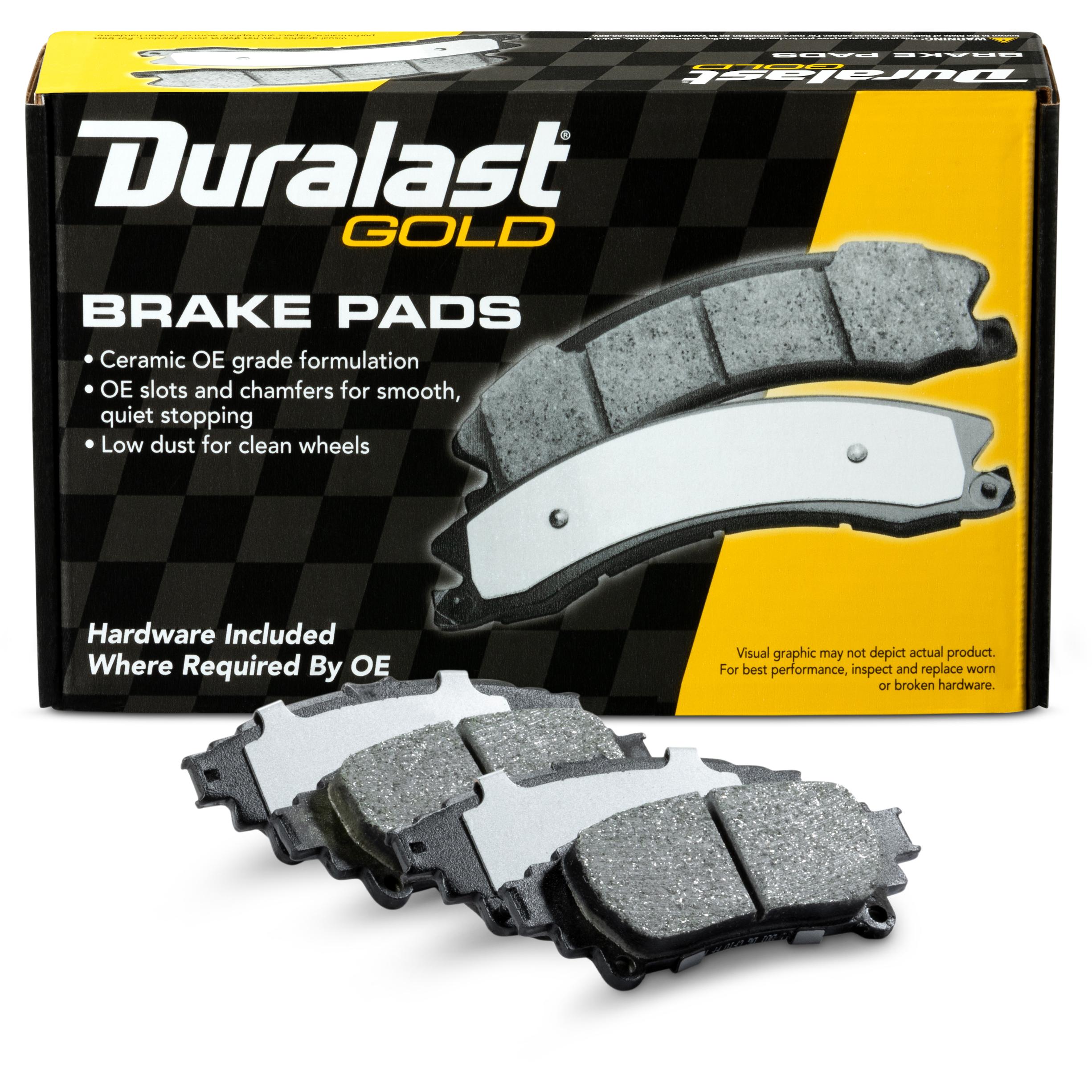 Duralast Gold Ceramic Premium Brake Pads DG1391 | AutoZone