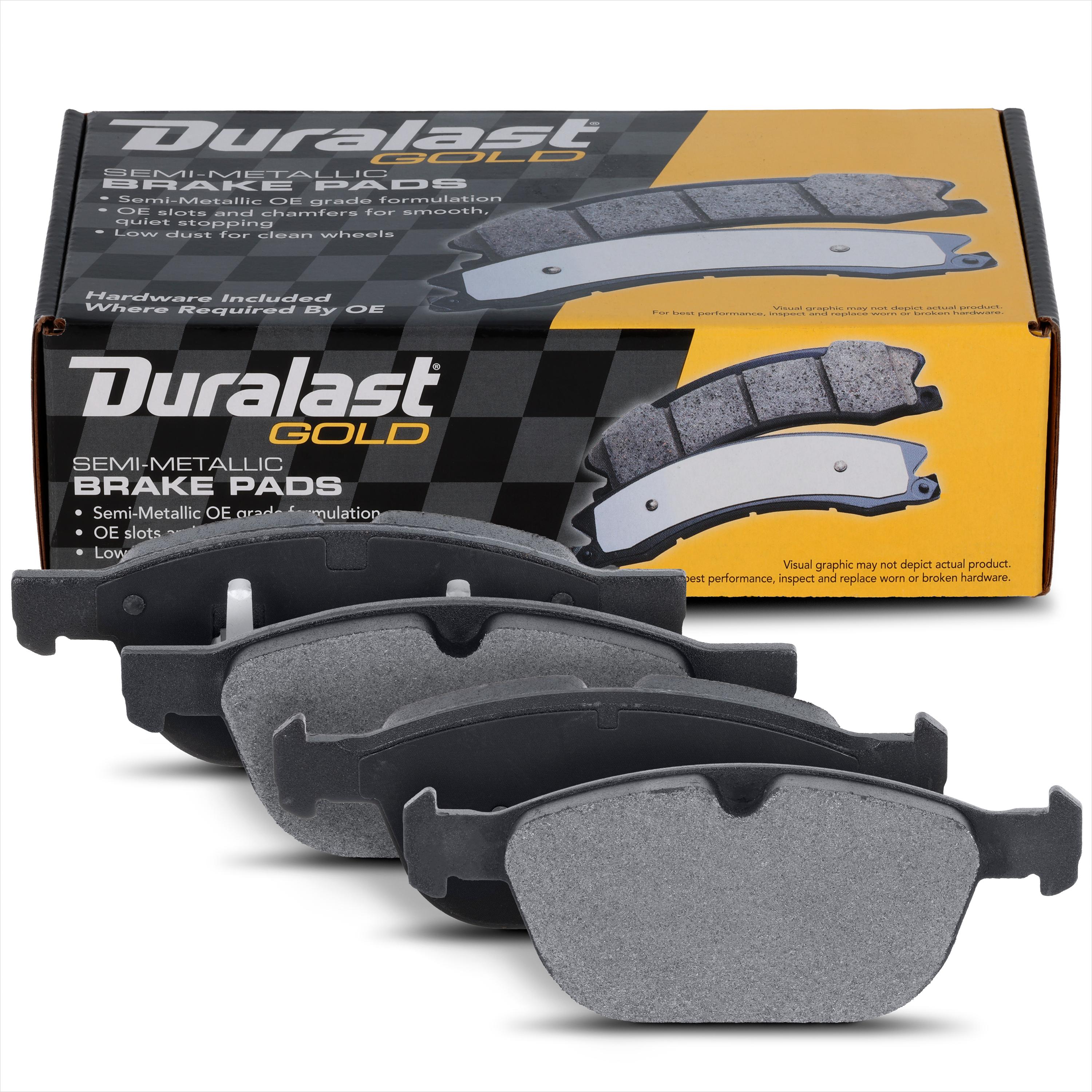 Duralast Gold Semi-Metallic Disc Brake Pad Set DG1412 | AutoZone