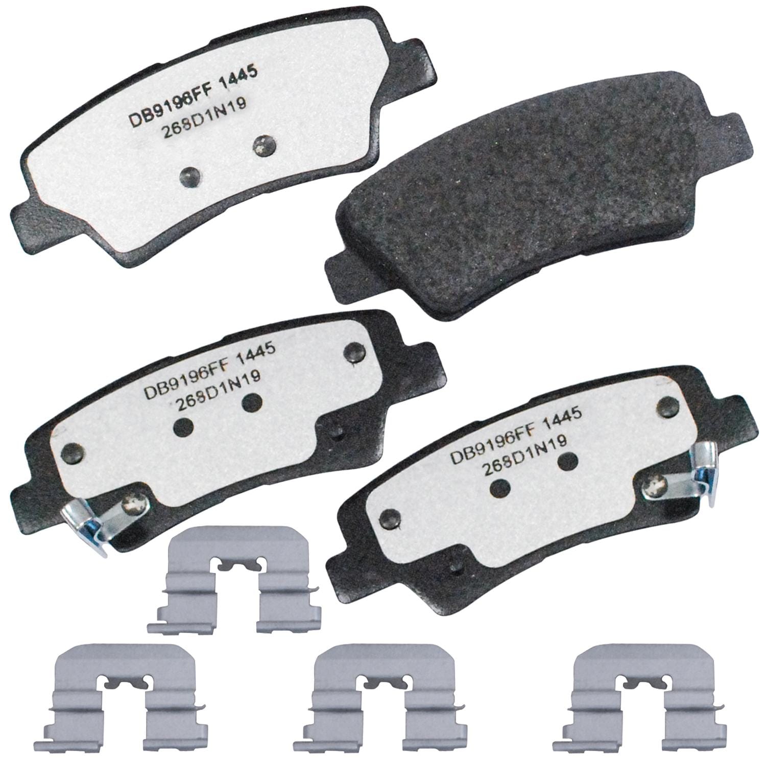 Duralast Gold Ceramic Premium Brake Pads DG1445 | AutoZone
