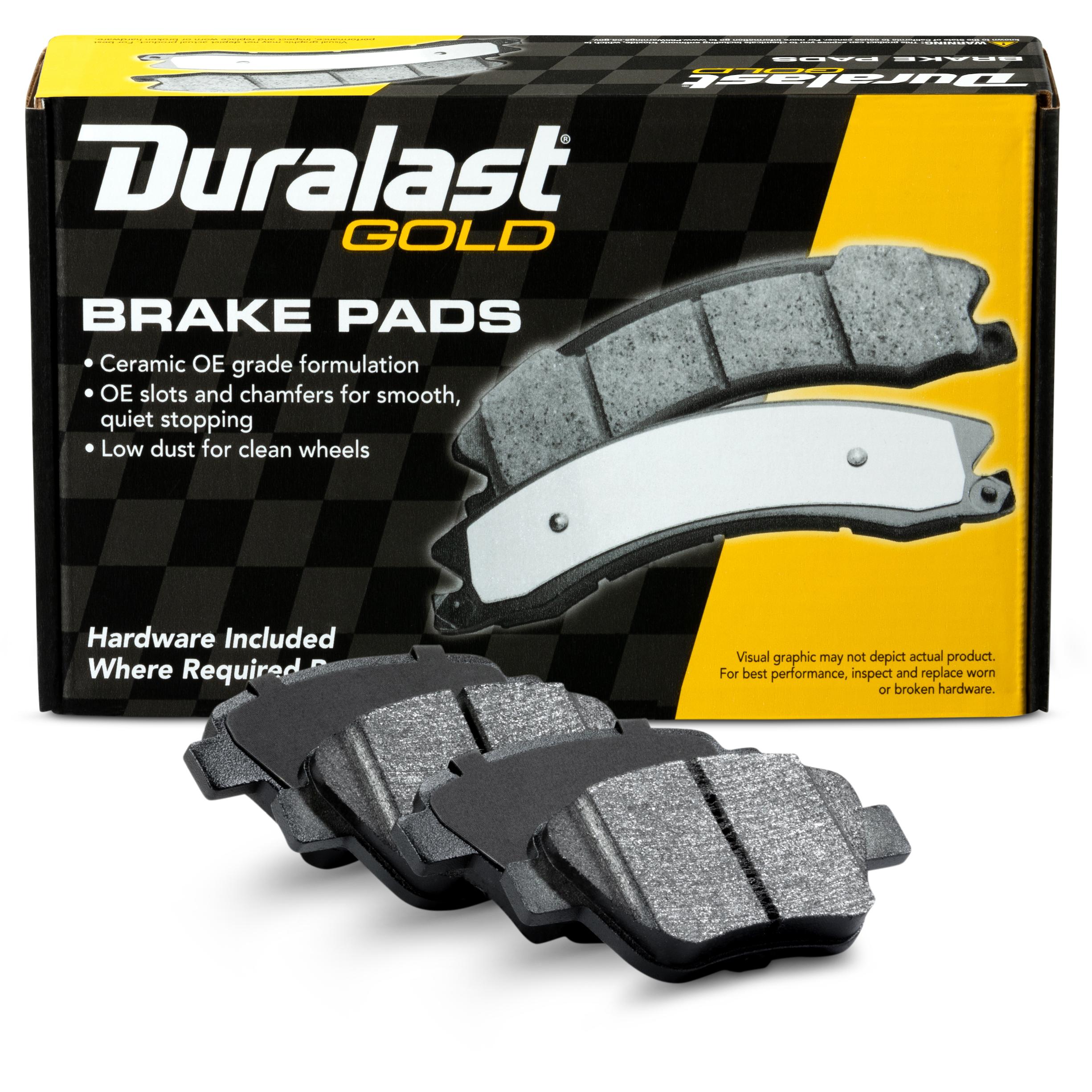 Duralast Gold Semi-Metallic Disc Brake Pad Set DG1456 | AutoZone