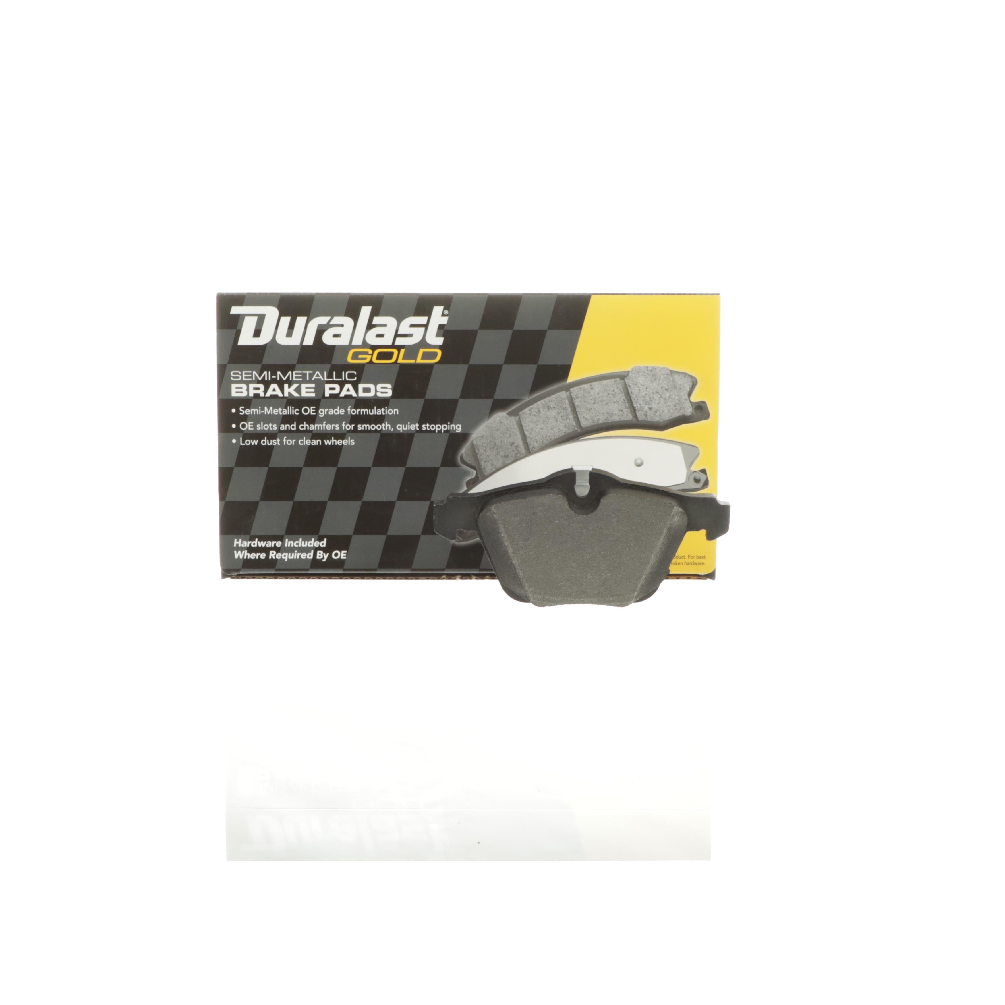 Duralast Gold Semi-Metallic Disc Brake Pad Set DG1472 for Jaguar XF