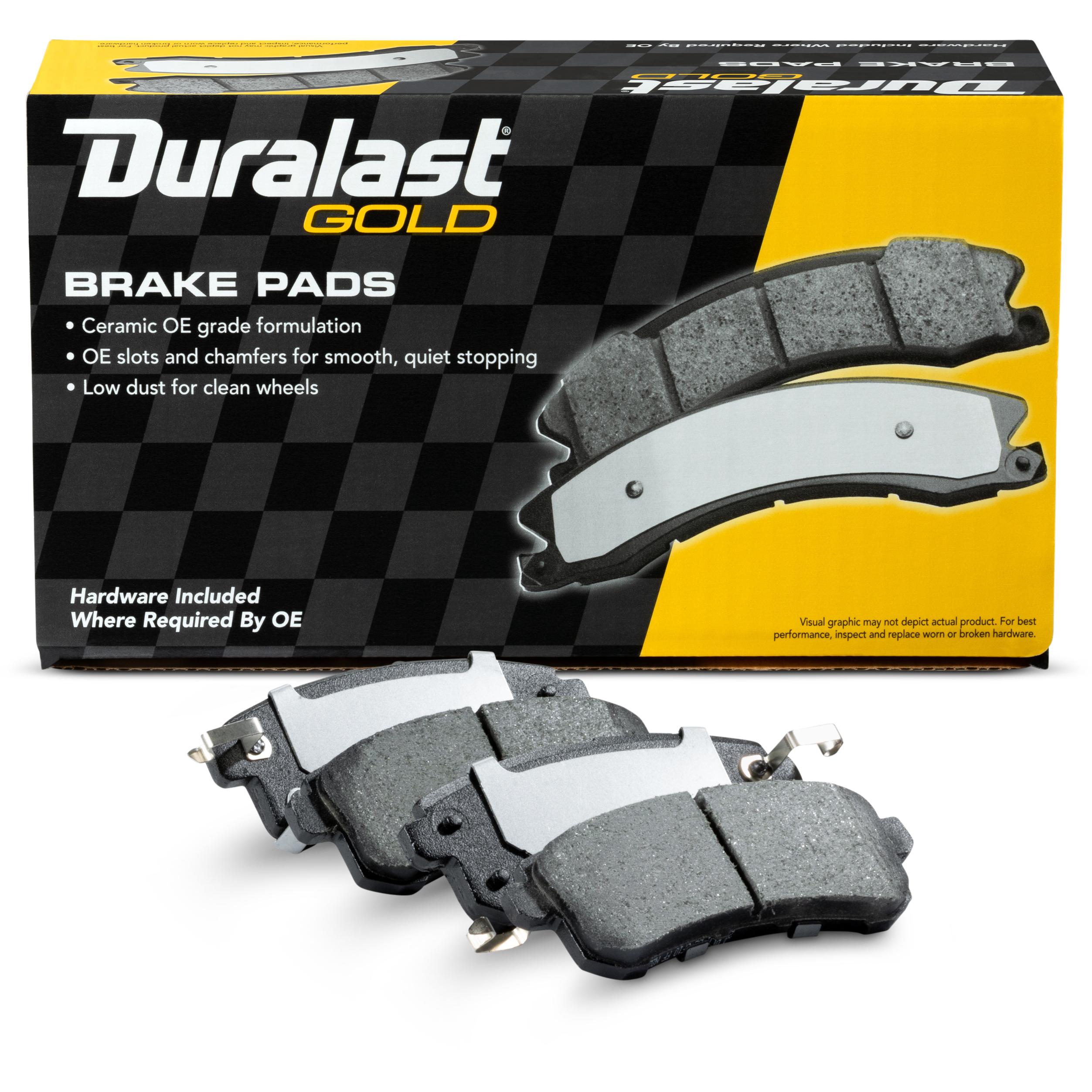 Duralast Gold Ceramic Brake Pads DG1510 | AutoZone