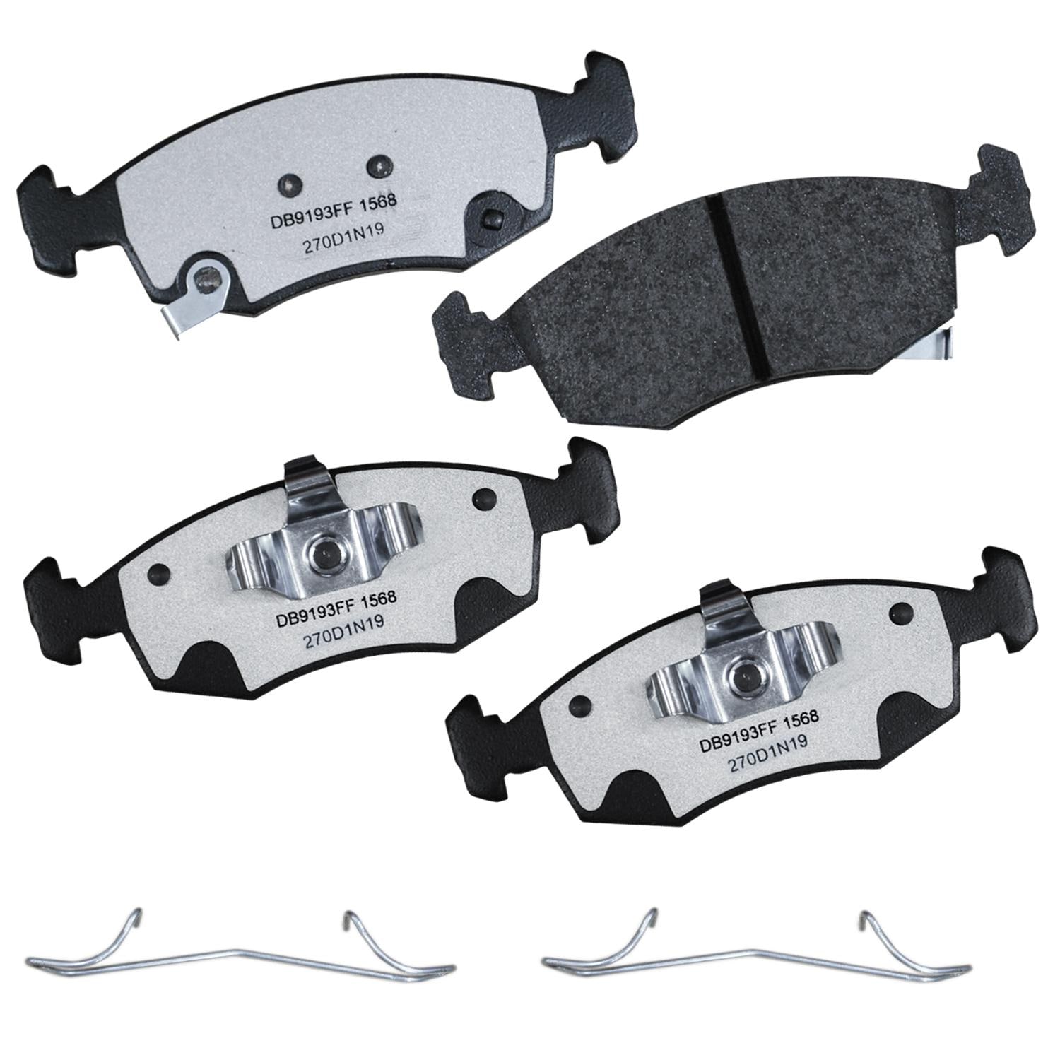 Duralast Gold Ceramic Brake Pads DG1568 | AutoZone