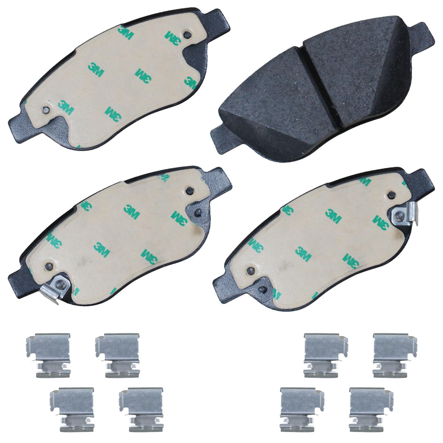 Duralast Gold Semi-Metallic Premium Brake Pads DG1618 | AutoZone