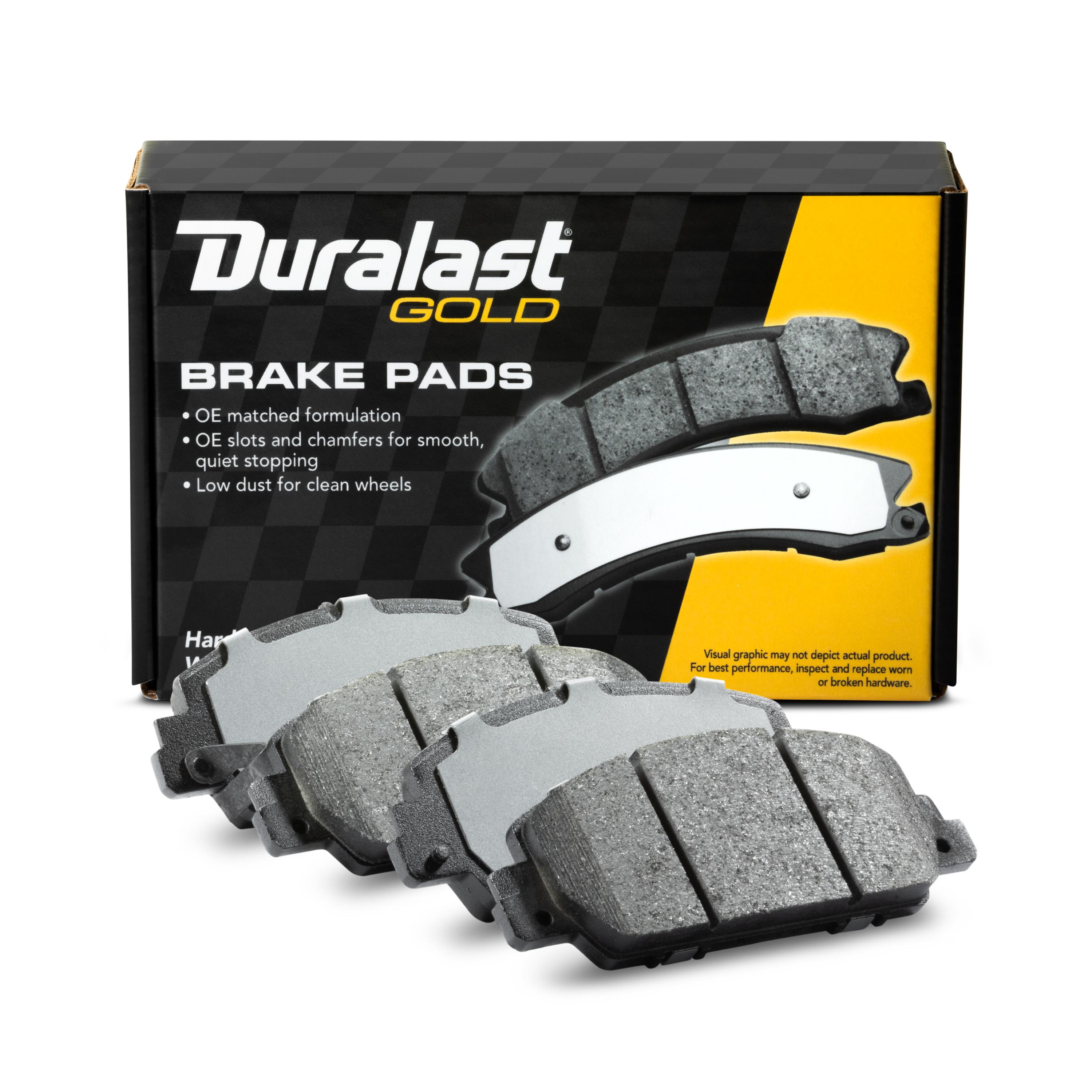 Duralast Gold Ceramic Brake Pads DG1654 for Honda Accord