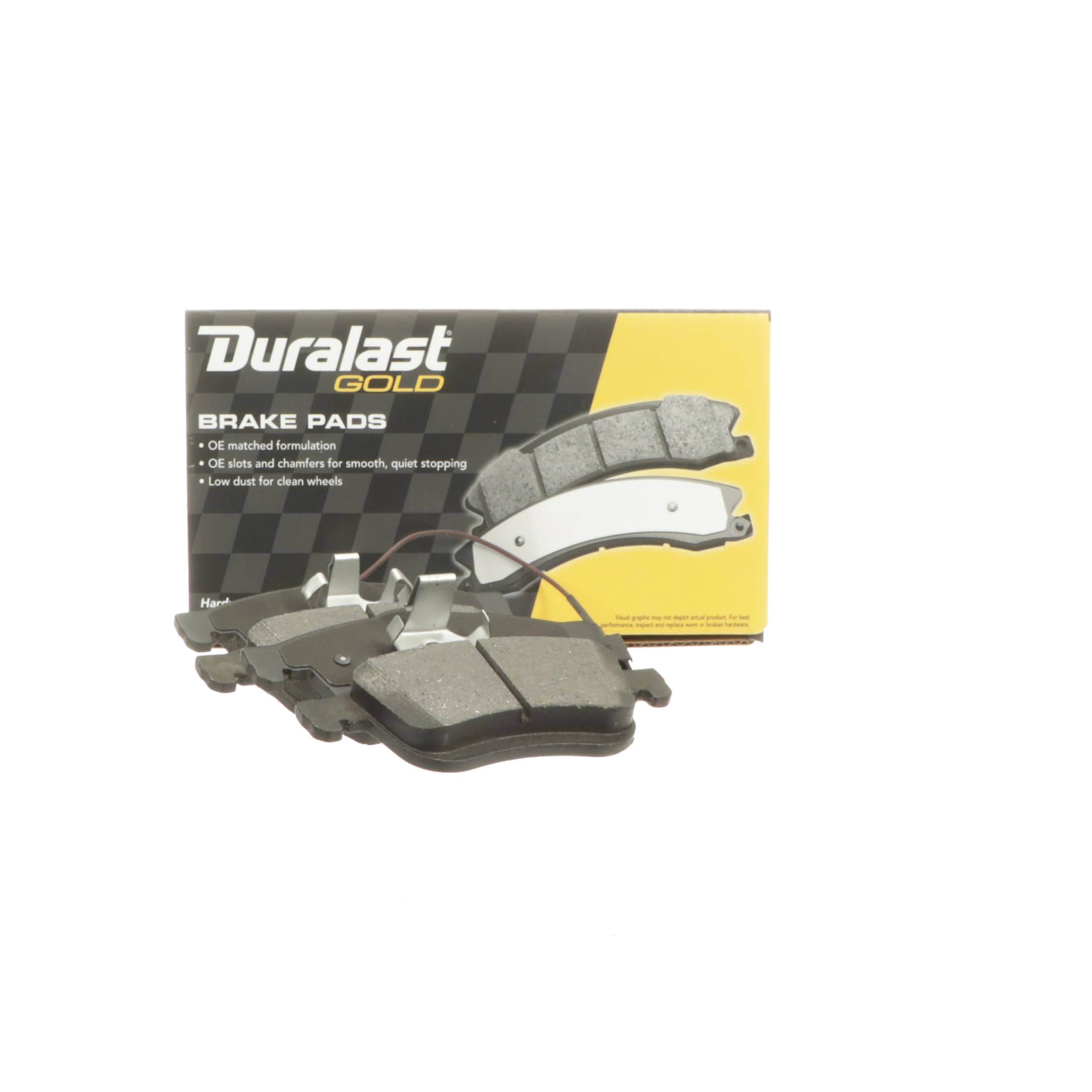 Duralast Gold Ceramic Disc Brake Pad Set DG1721A | AutoZone