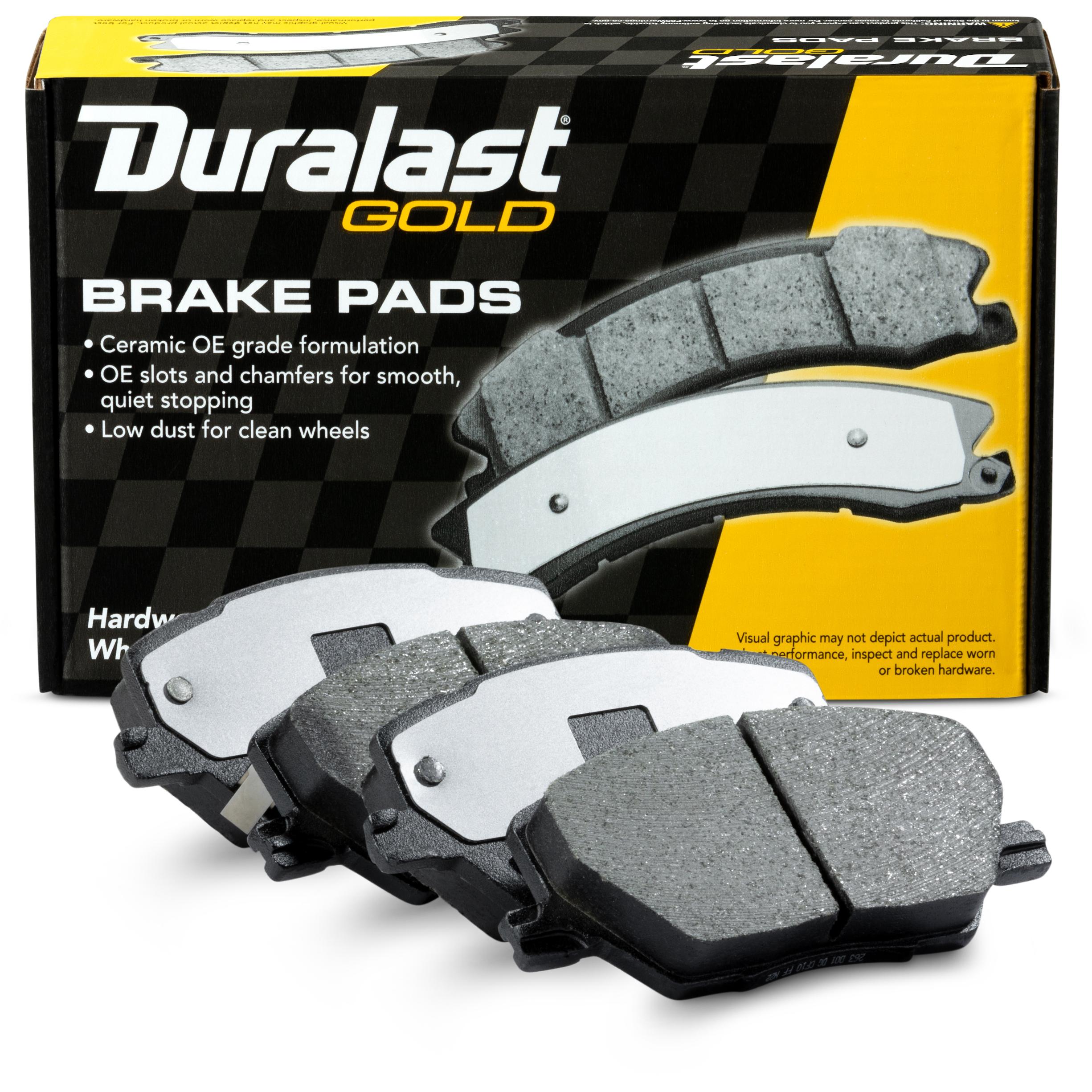 Duralast Gold Ceramic Premium Brake Pads DG1811 | AutoZone