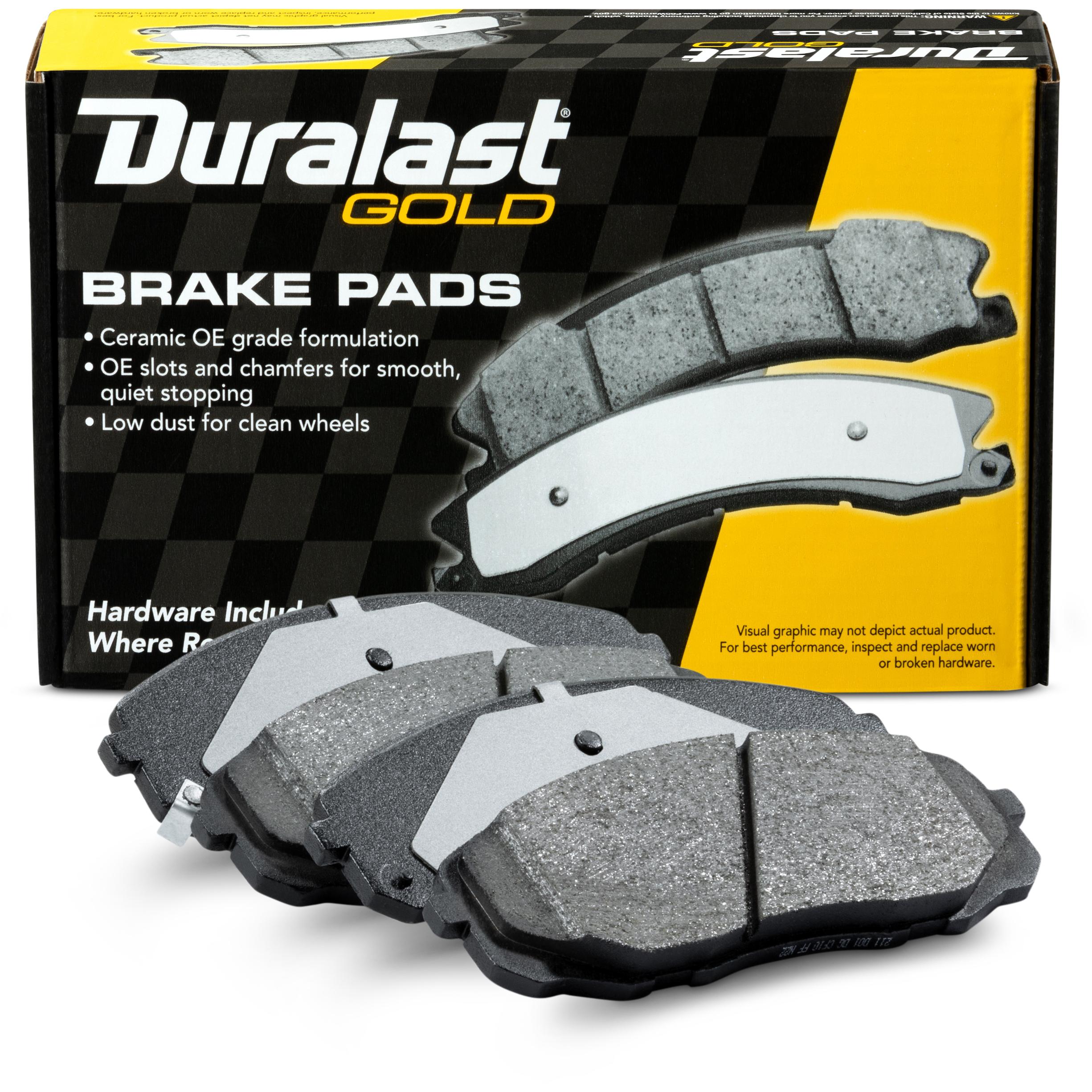 Duralast Gold Ceramic Premium Brake Pads DG1814 | AutoZone