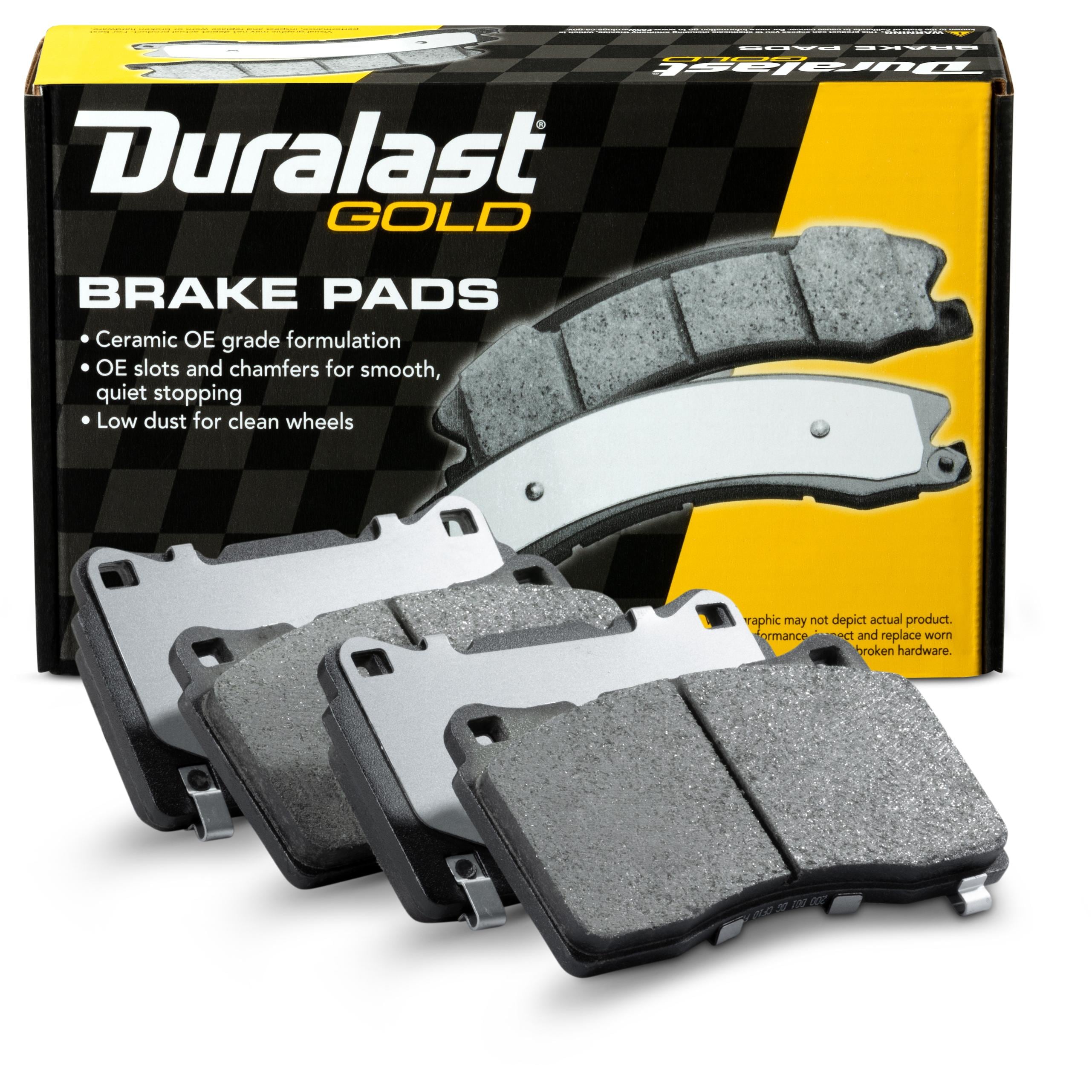 Duralast Gold Ceramic Disc Brake Pad Set DG1836 | AutoZone