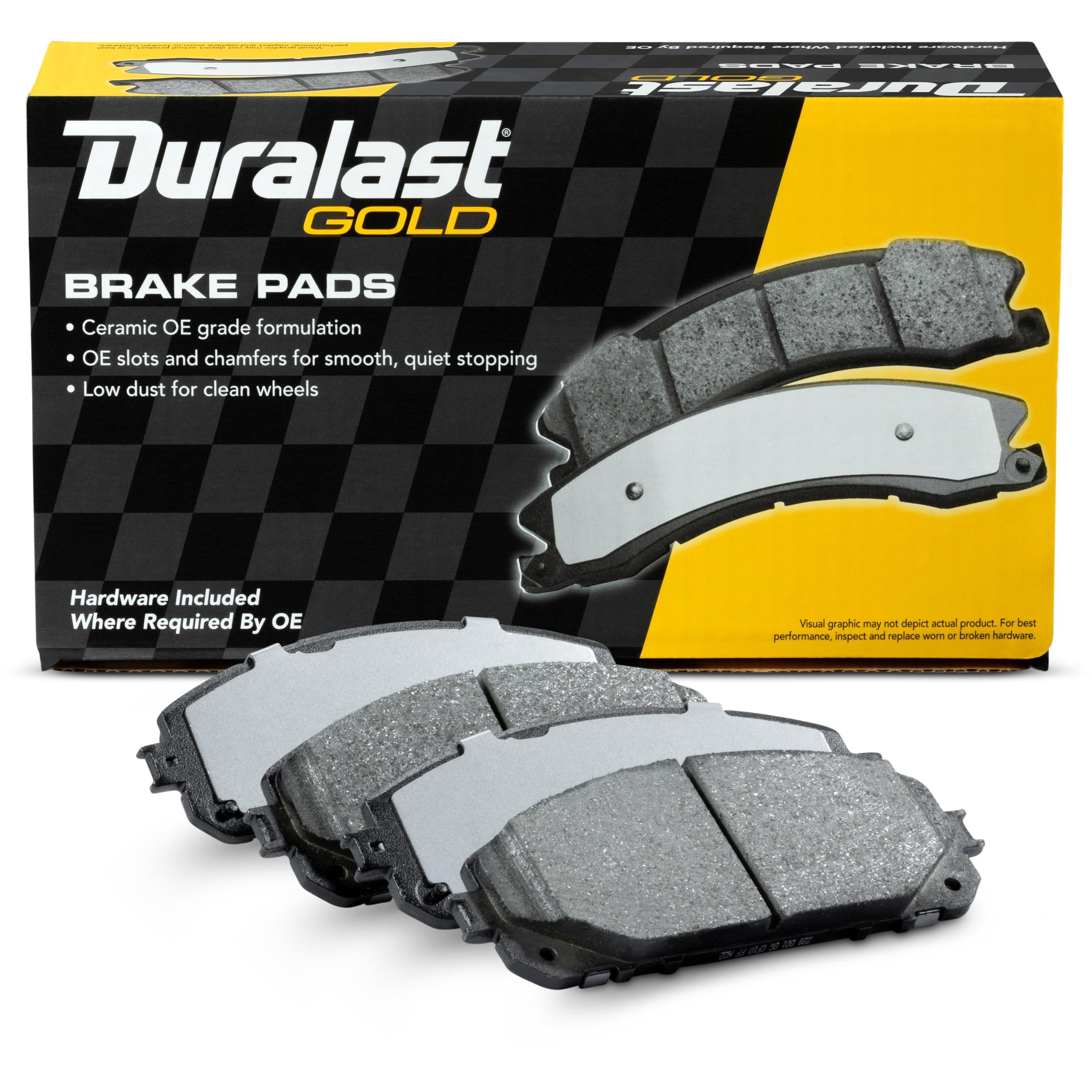 Duralast Gold Ceramic Brake Pads DG1843 | AutoZone