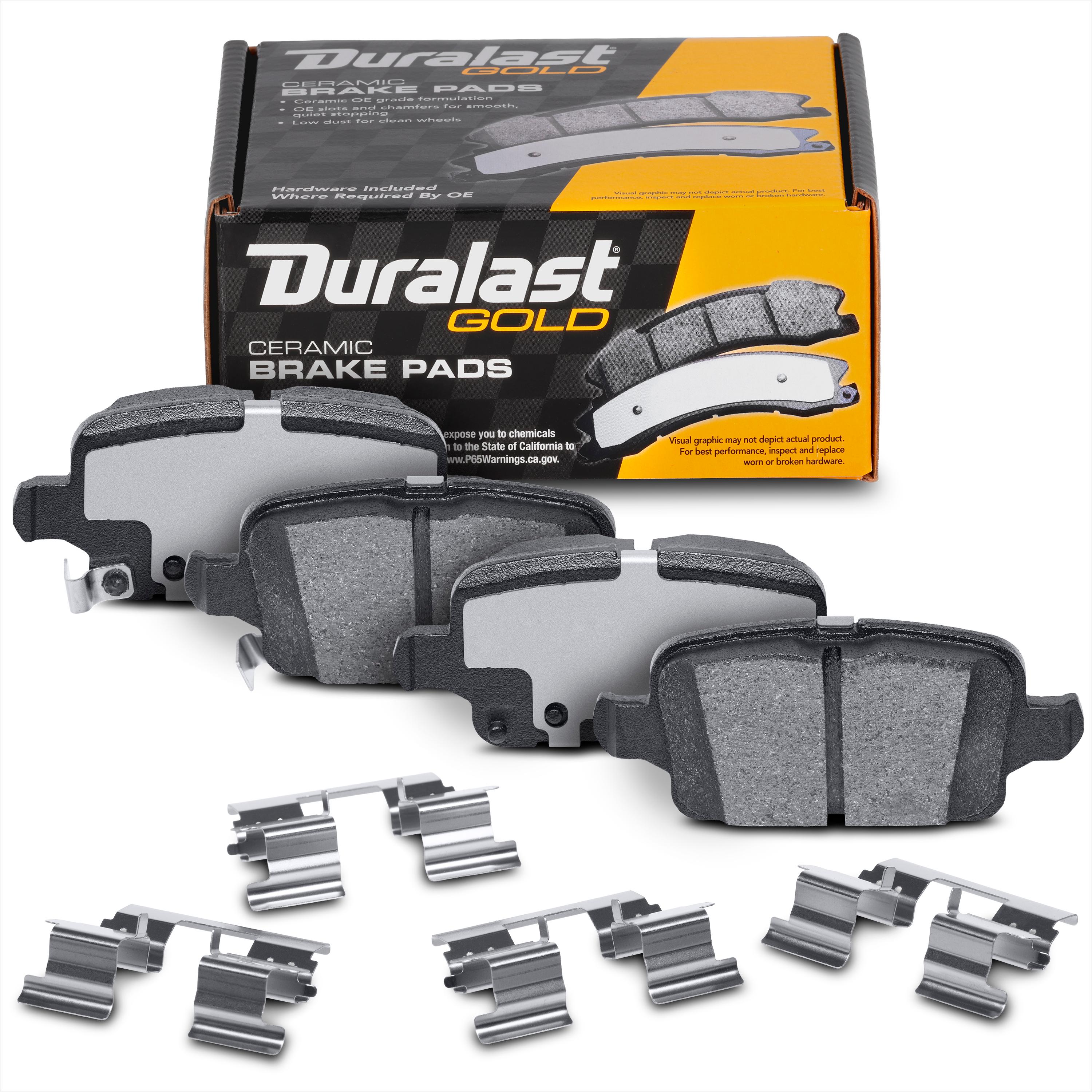 Duralast Gold Ceramic Premium Brake Pads DG1857 | AutoZone