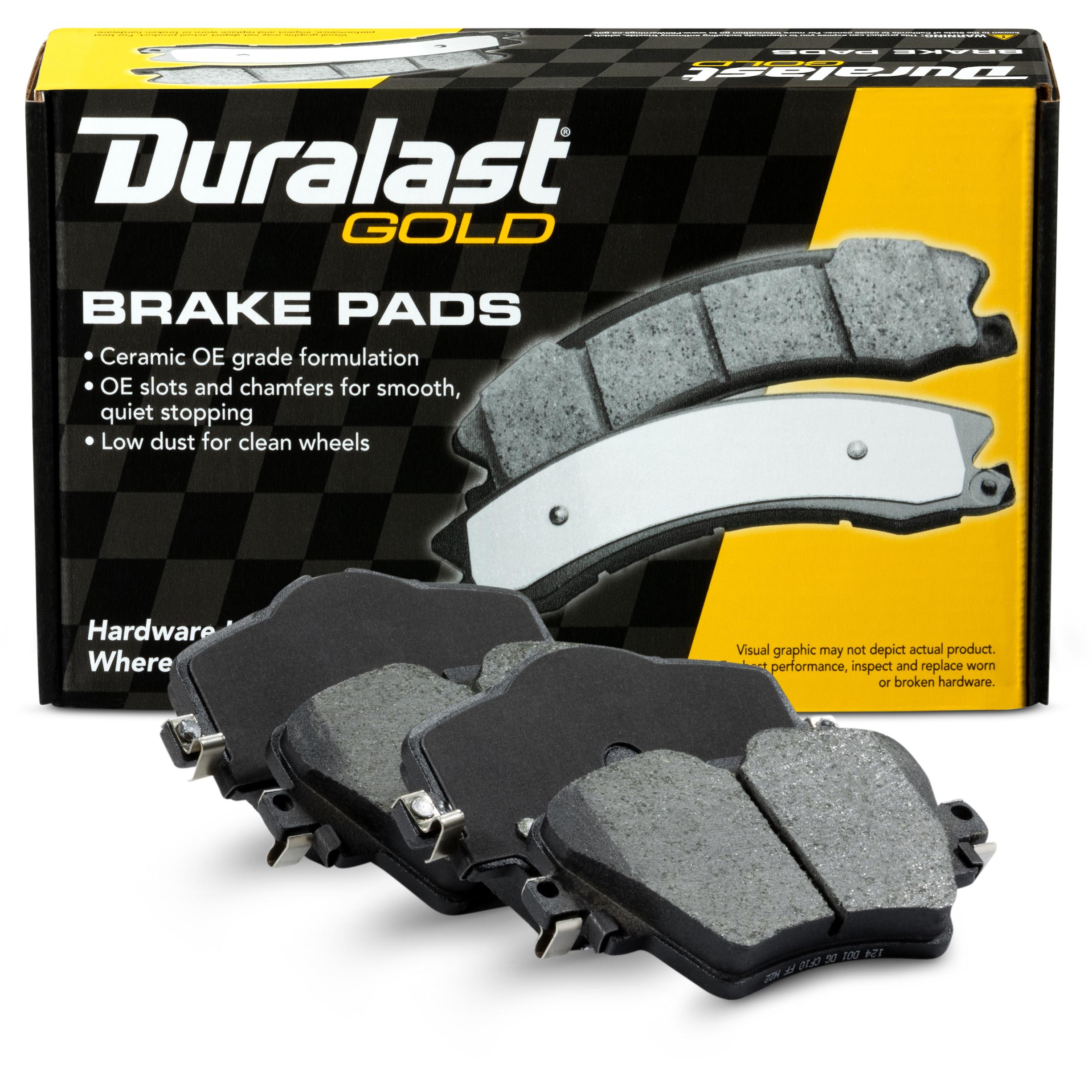 Duralast Gold Ceramic Premium Brake Pads DG1892 | AutoZone
