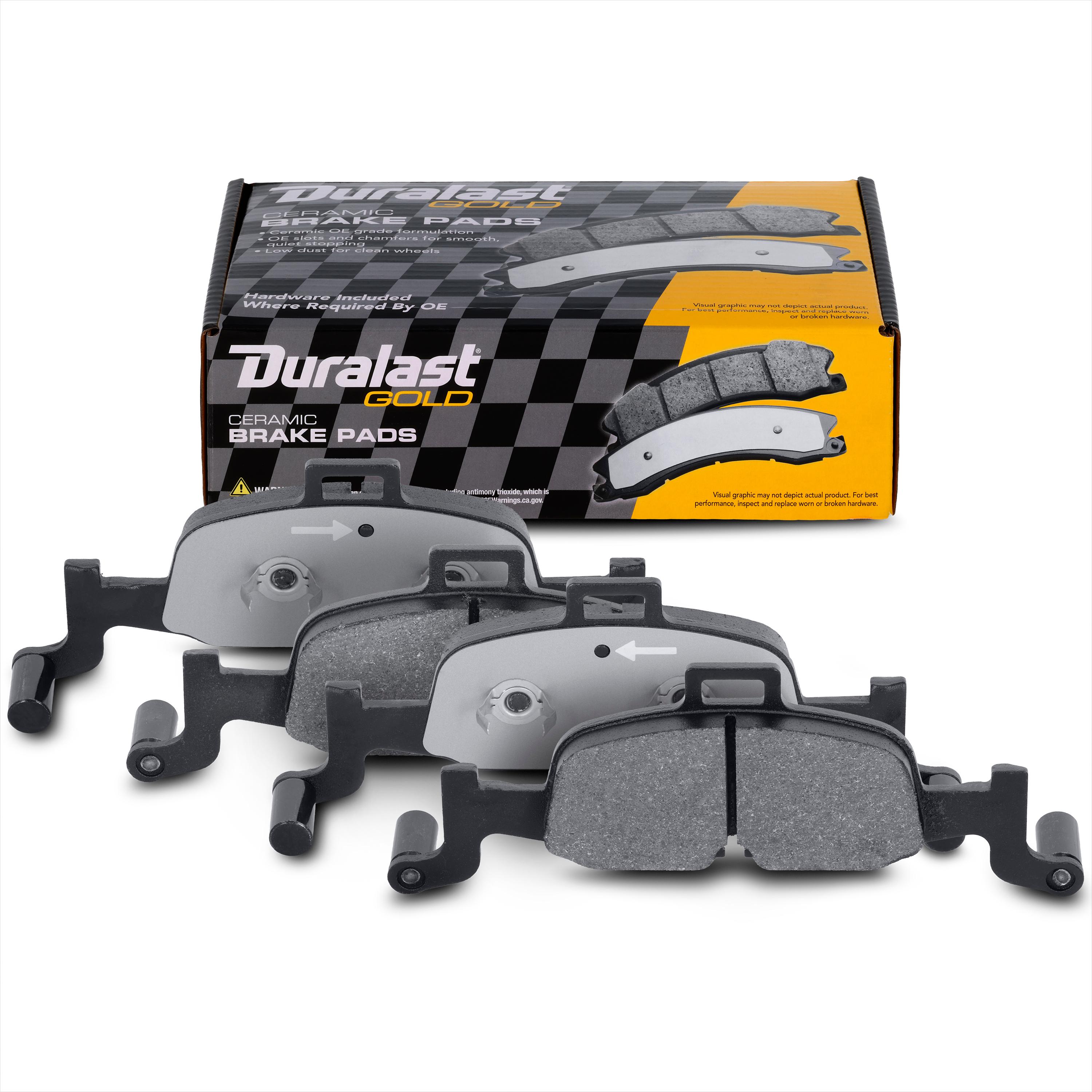 Duralast Gold Ceramic Premium Brake Pads DG1897 | AutoZone
