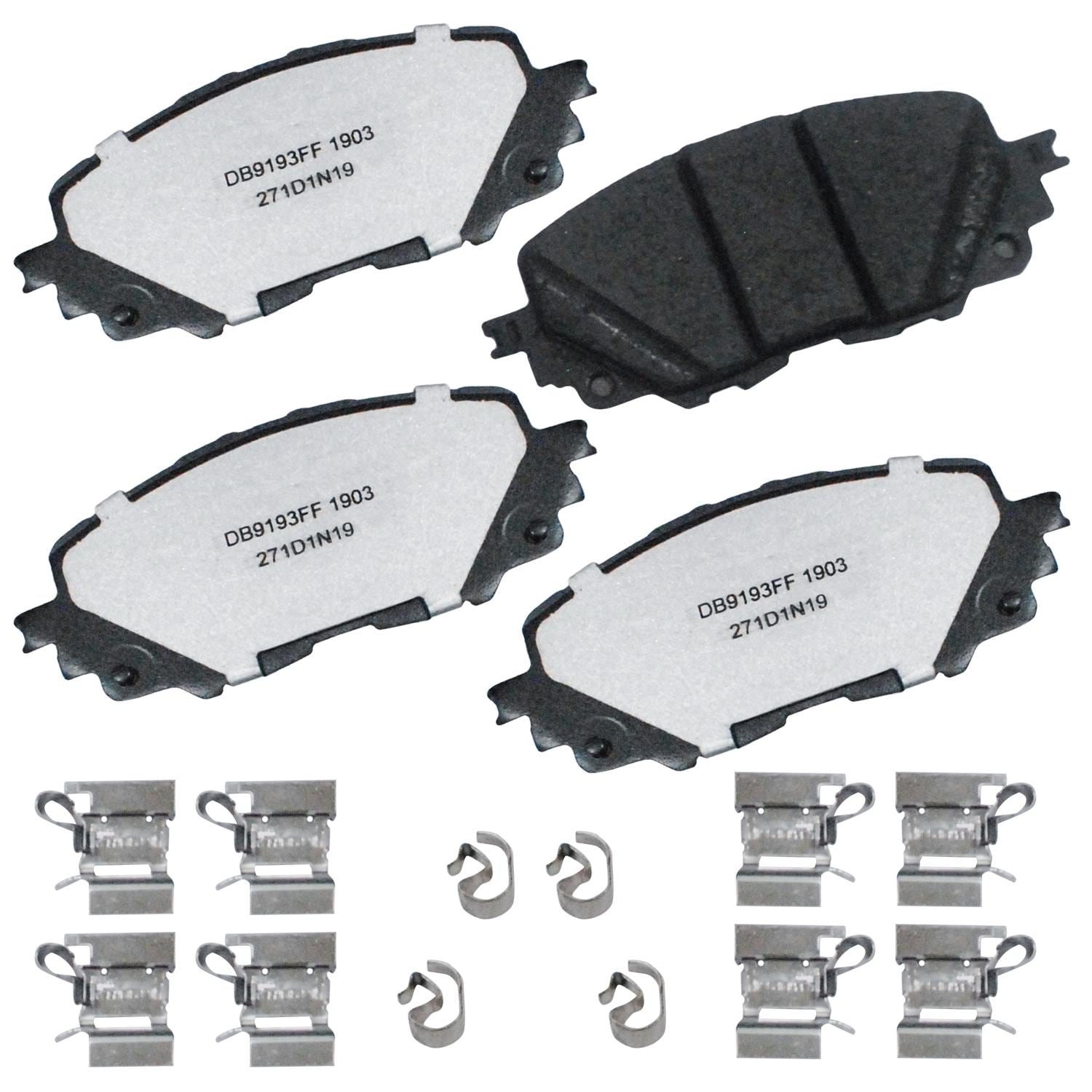 Duralast Gold Semi-Metallic Brake Pads DG1903 | AutoZone