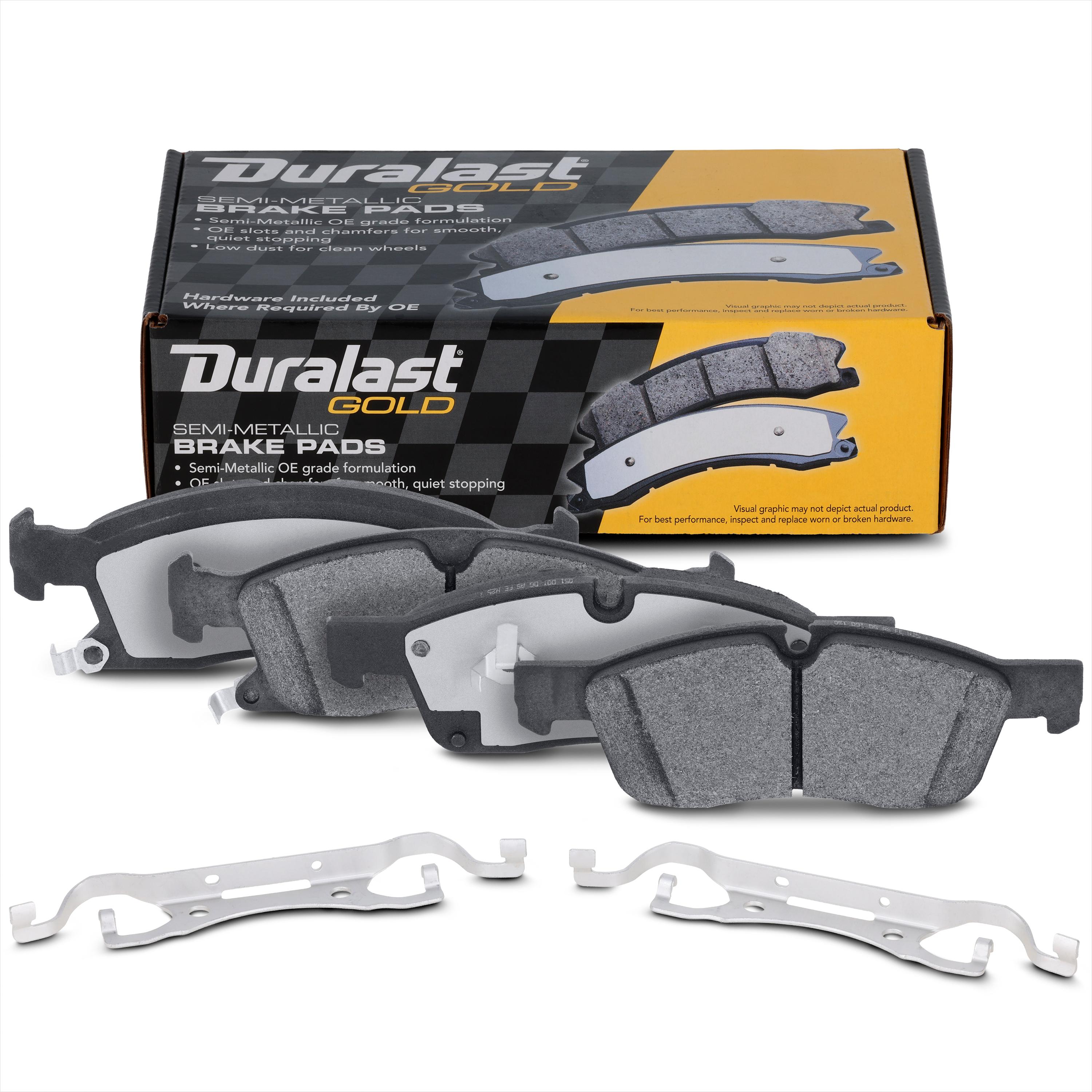 Duralast Gold Ceramic Premium Brake Pads DG1904A | AutoZone