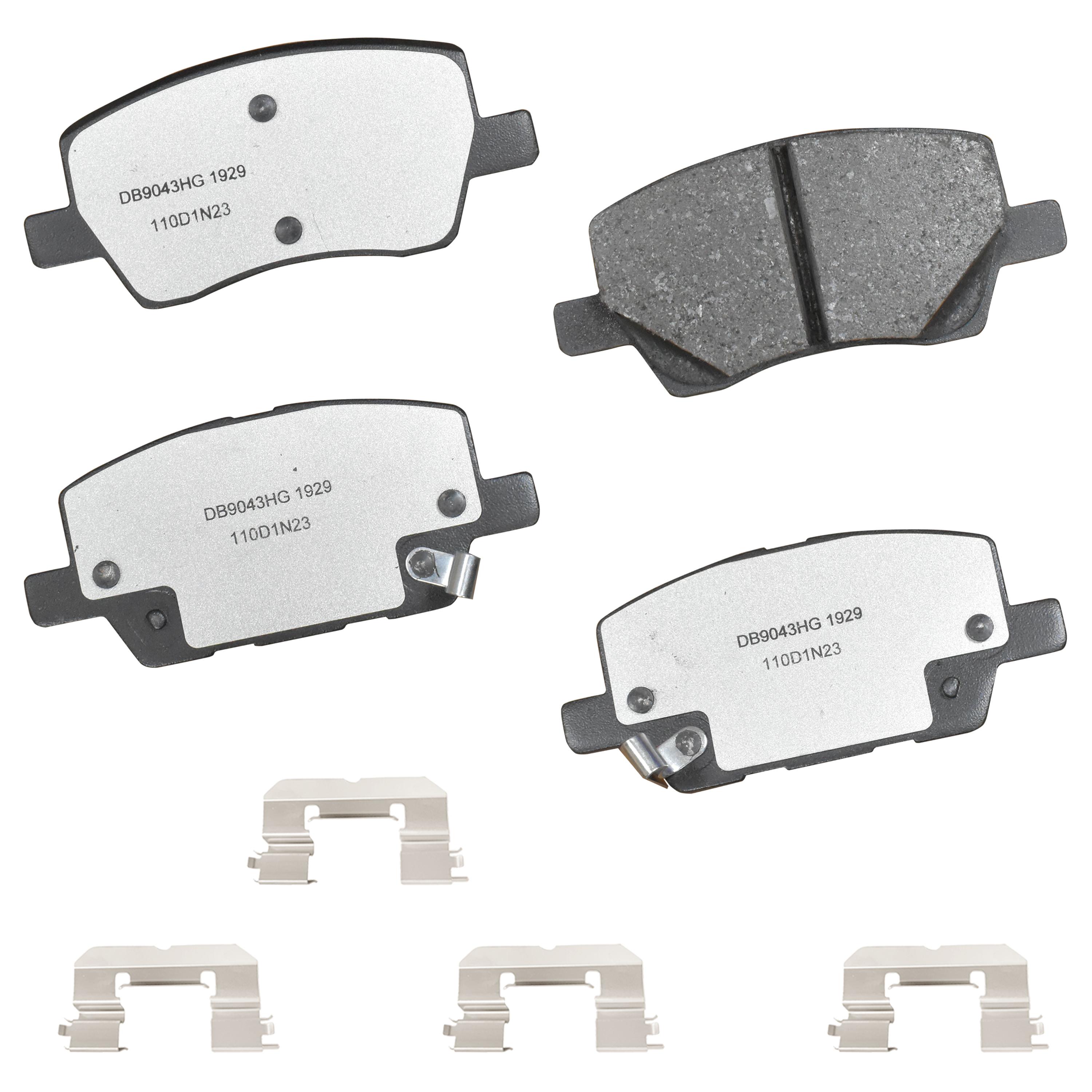 Duralast Gold Ceramic Premium Brake Pads DG1929 | AutoZone
