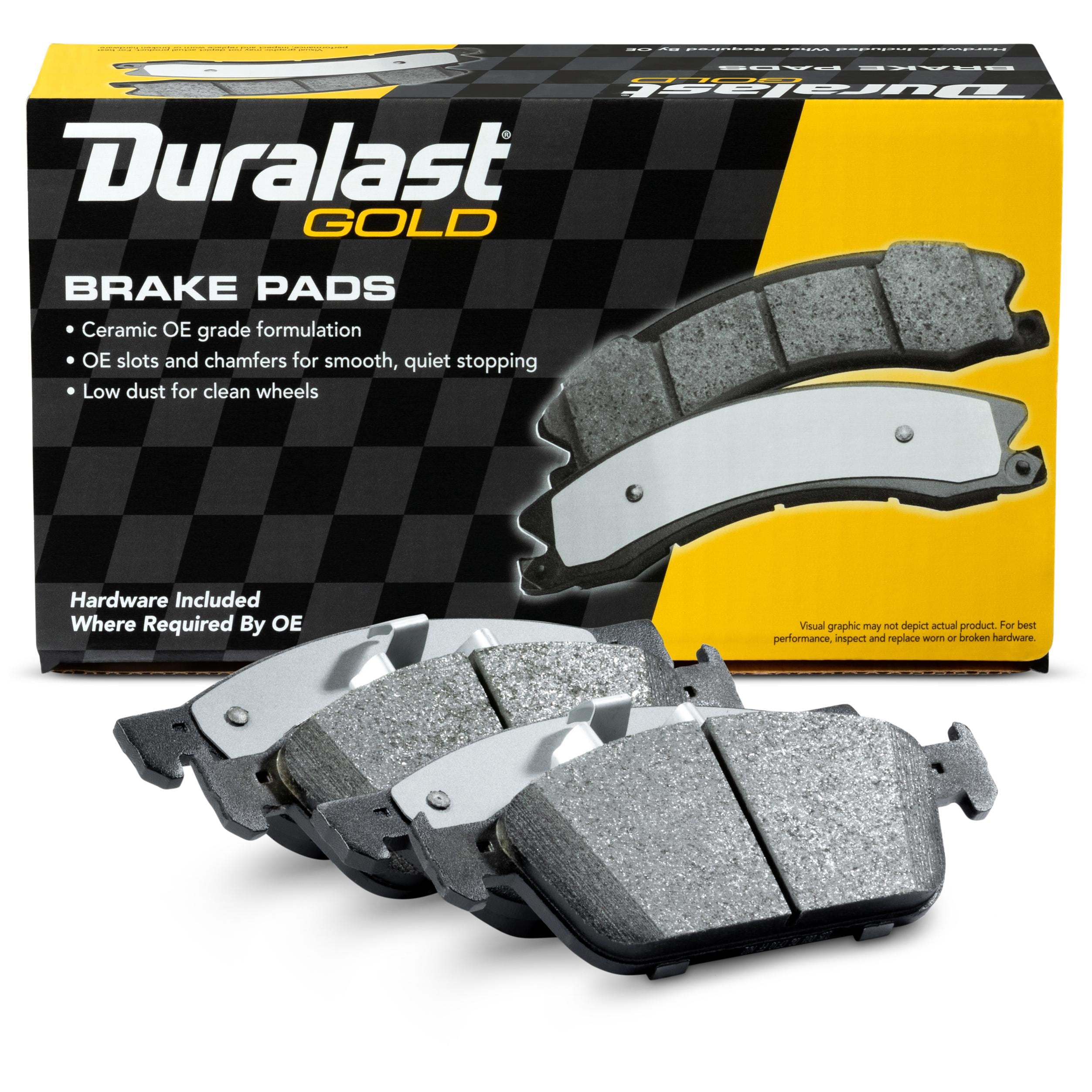 Duralast Gold Ceramic Premium Brake Pads DG1978 | AutoZone