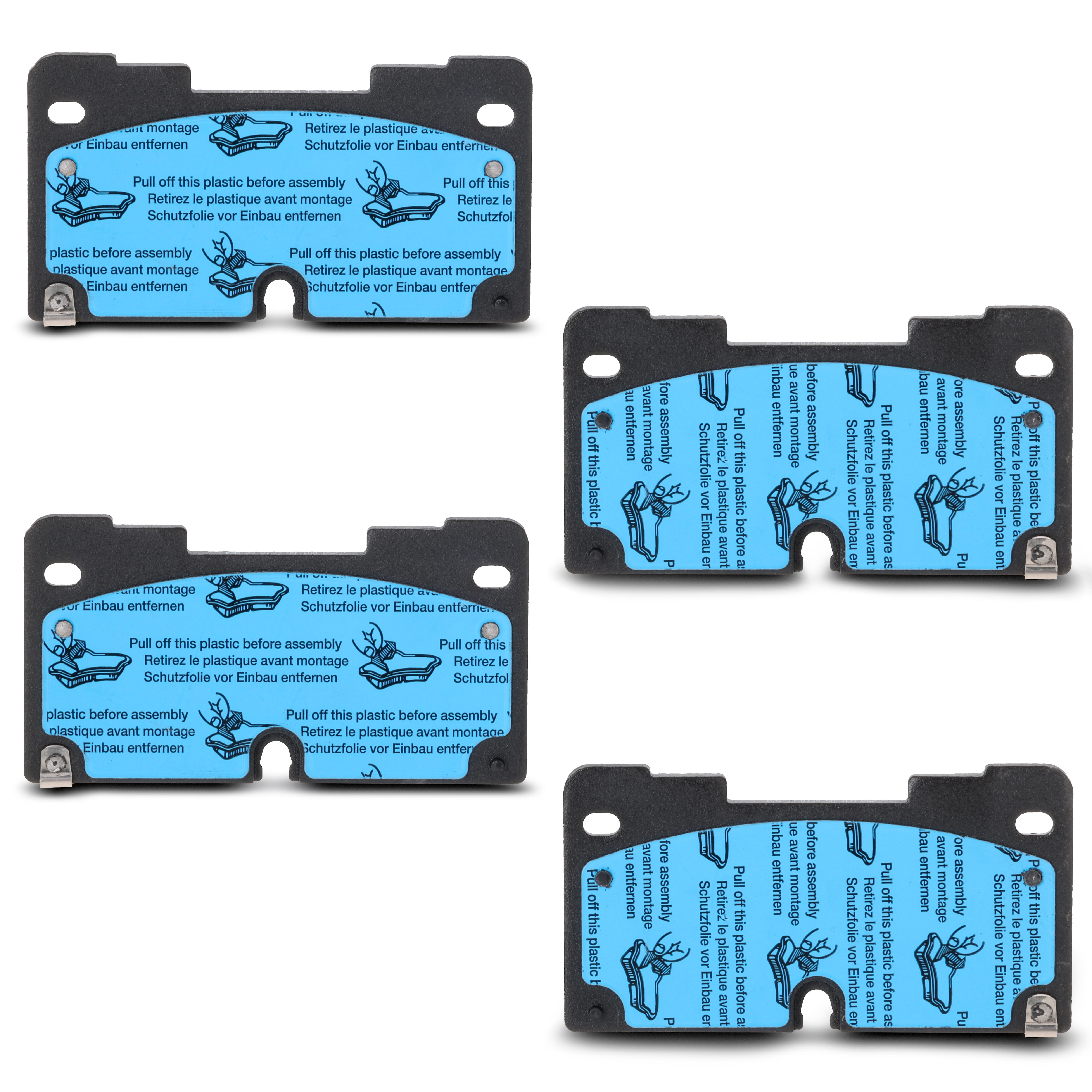 Duralast Gold Ceramic Premium Brake Pads DG2173 | AutoZone