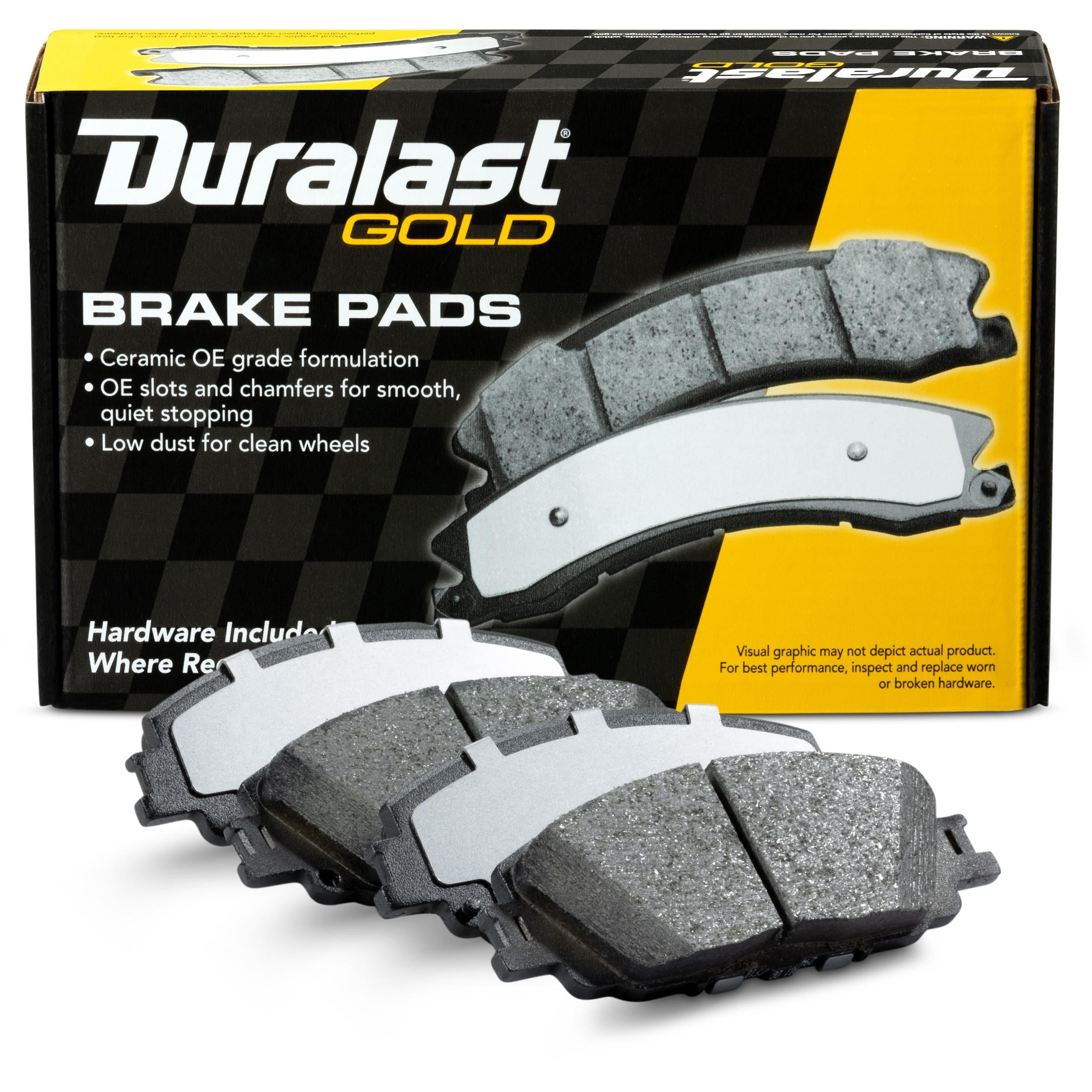 ゴールデンヒーラー　プレート　大 Duralast Gold Ceramic Brake Pads DG2176 | AutoZone