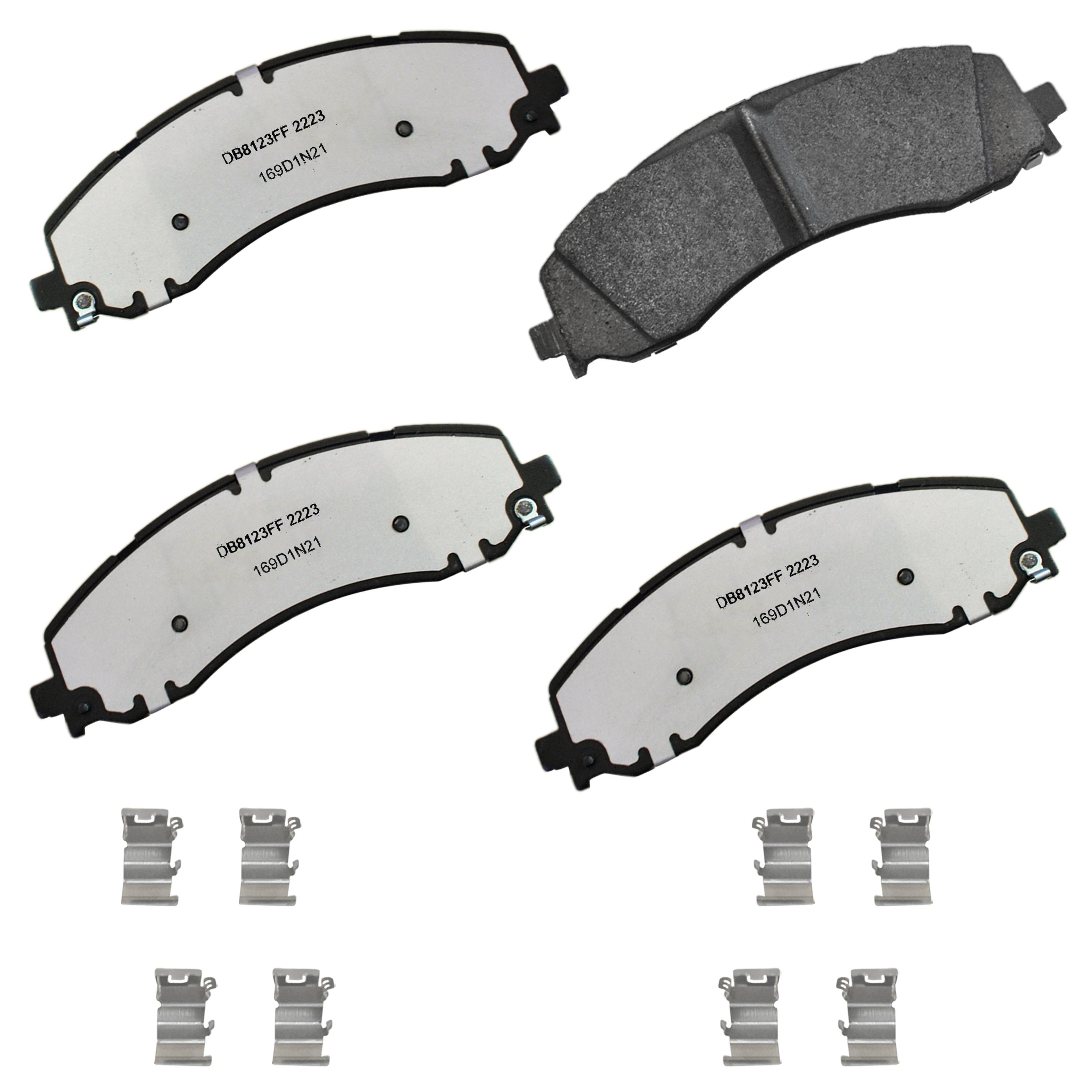 Duralast Gold Semi-Metallic Premium Brake Pads DG2223 | AutoZone