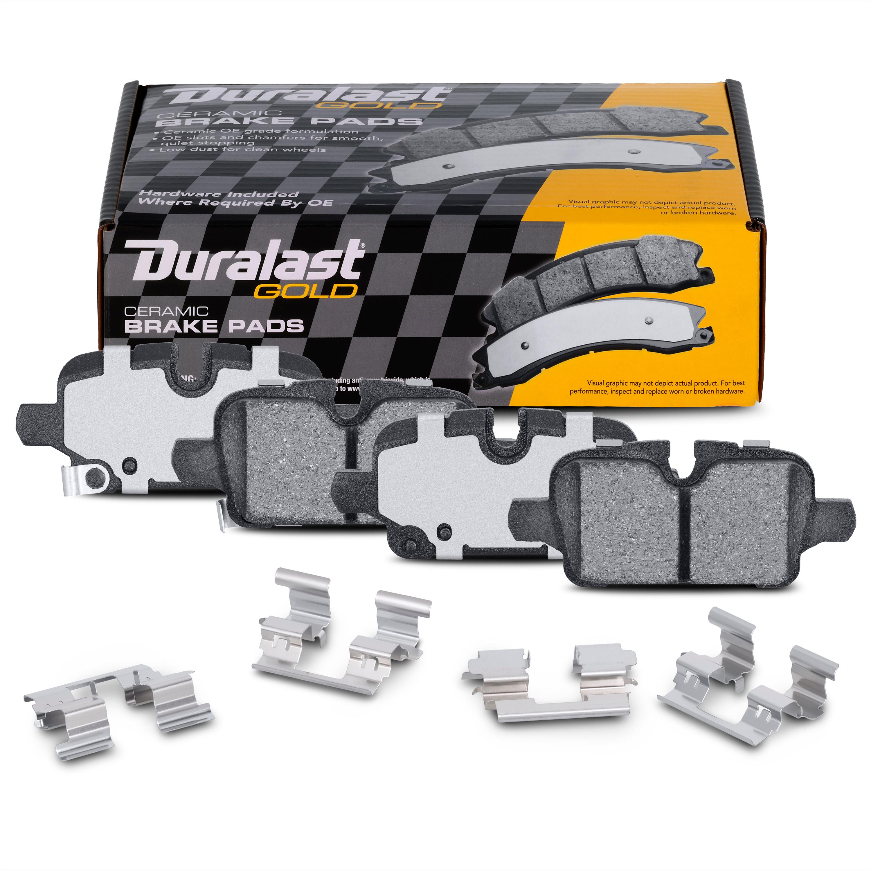 Duralast Gold Ceramic Premium Brake Pads DG2374 | AutoZone