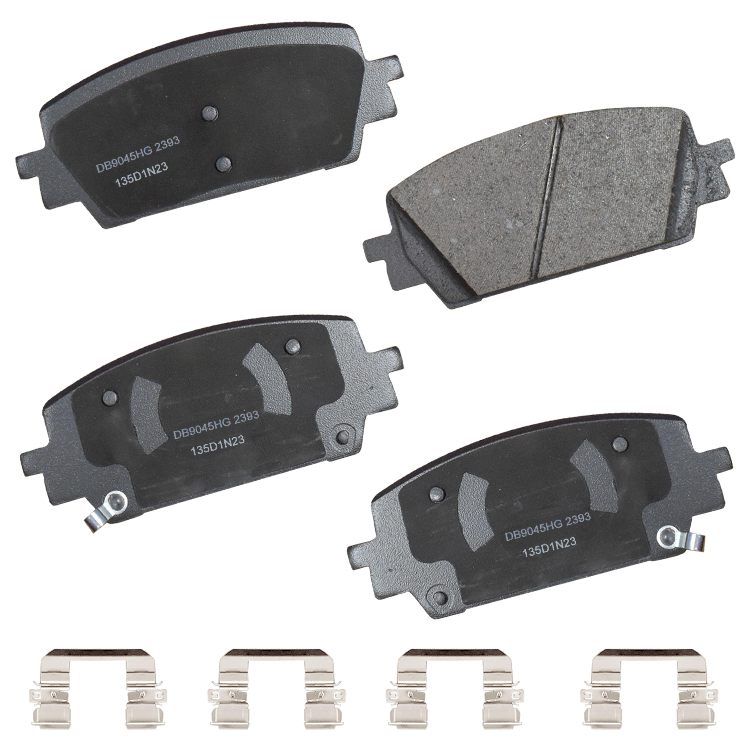Duralast Gold Ceramic Brake Pads DG2393 | AutoZone