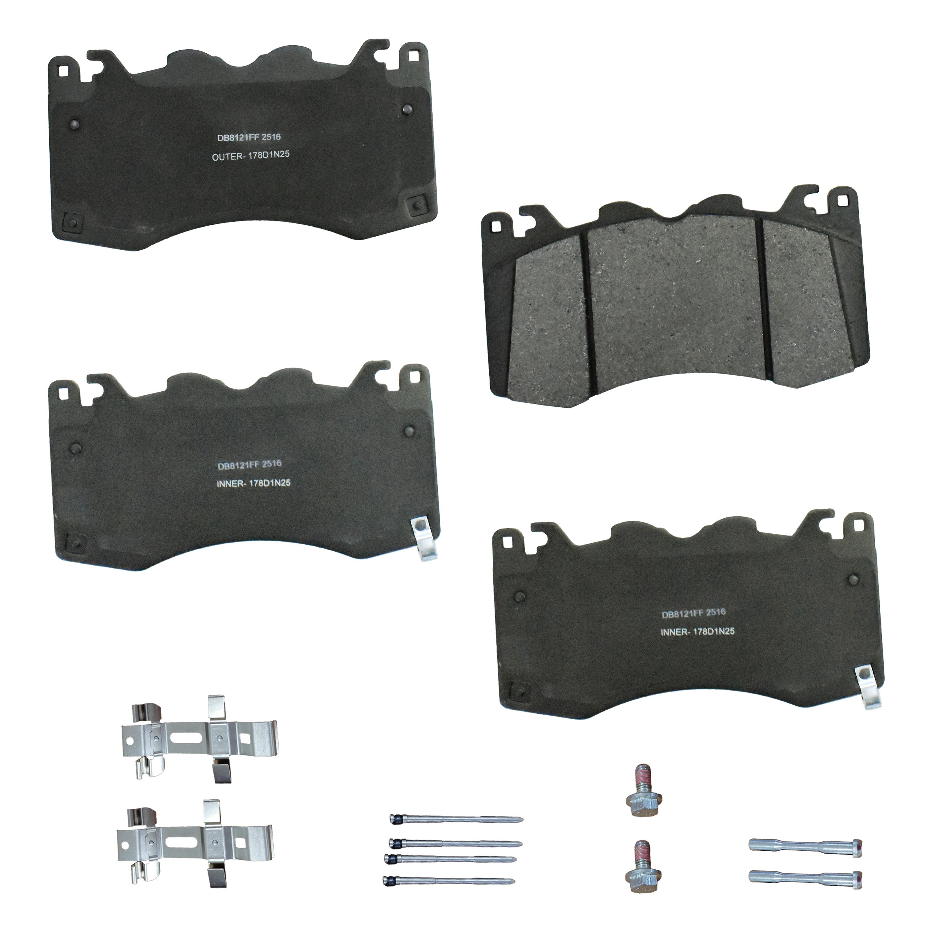 Duralast Gold Semi-Metallic Premium Brake Pads DG2516 | AutoZone