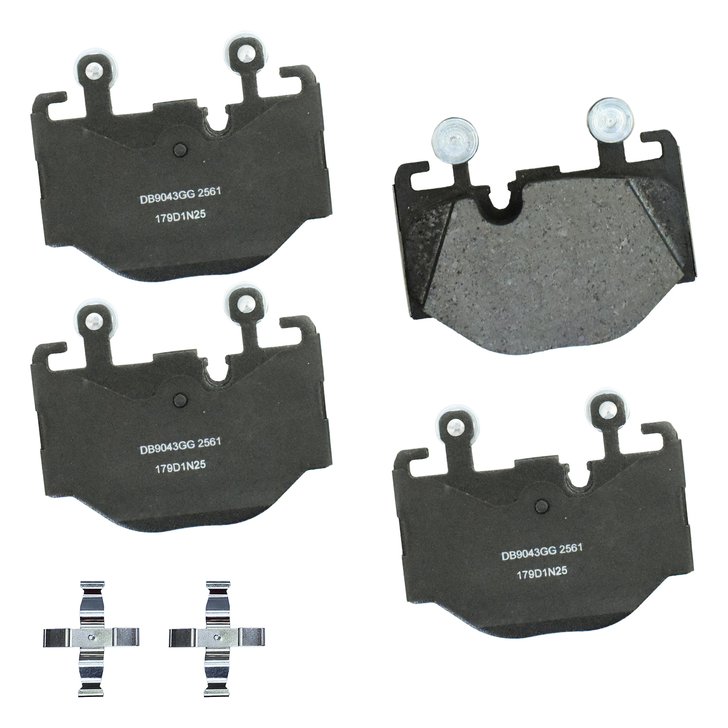 Duralast Gold Ceramic Premium Brake Pads DG2561 | AutoZone