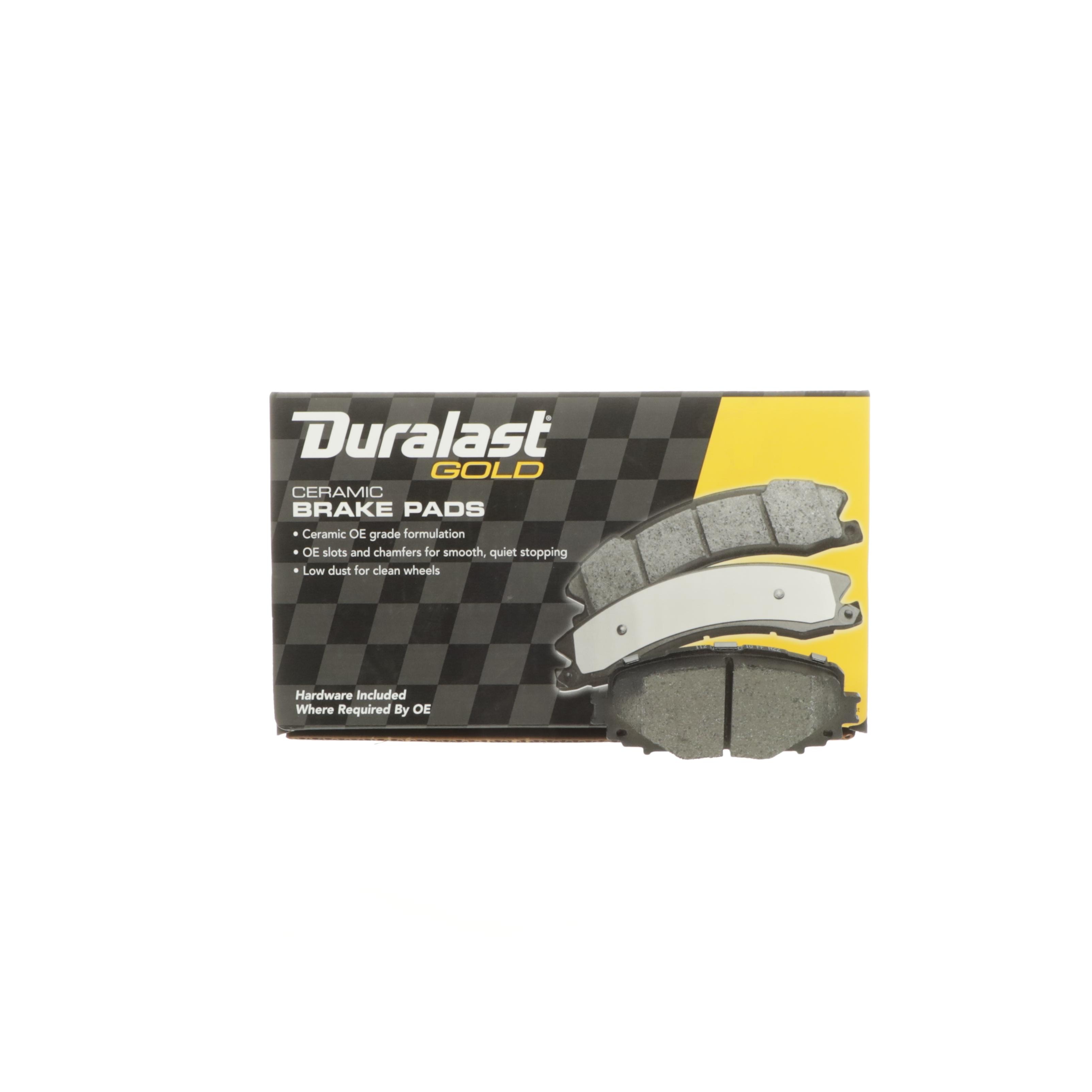 Duralast Gold Ceramic Premium Brake Pads DG329 for Mitsubishi Eclipse