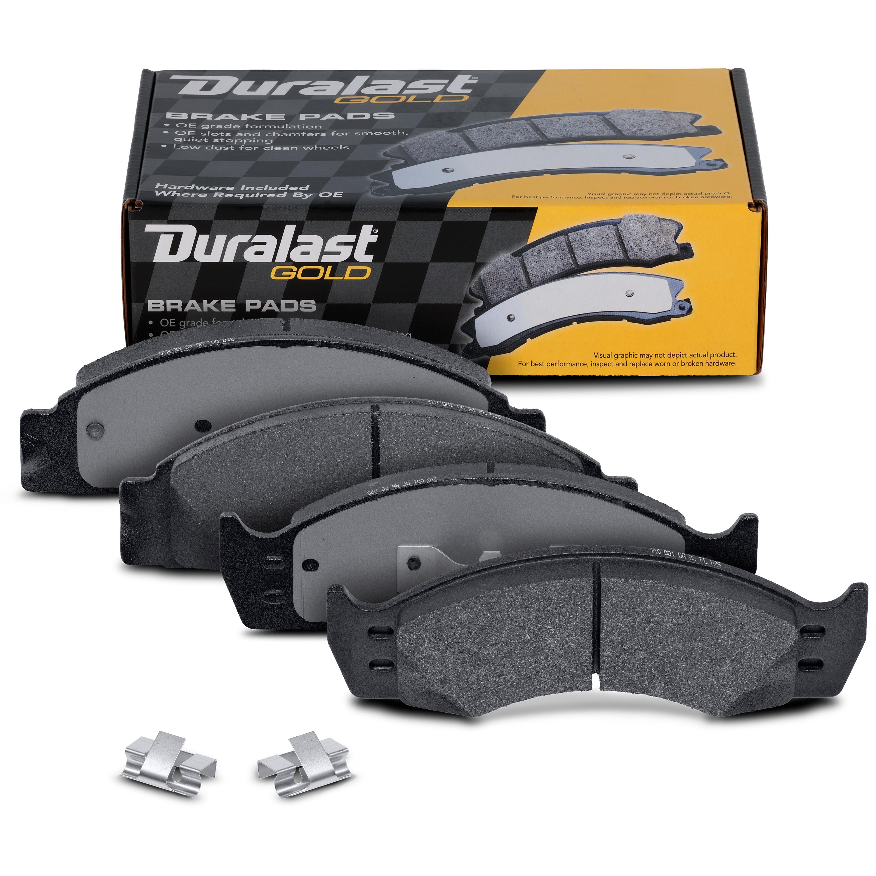 Duralast Gold Semi-Metallic Disc Brake Pad Set DG411 | AutoZone