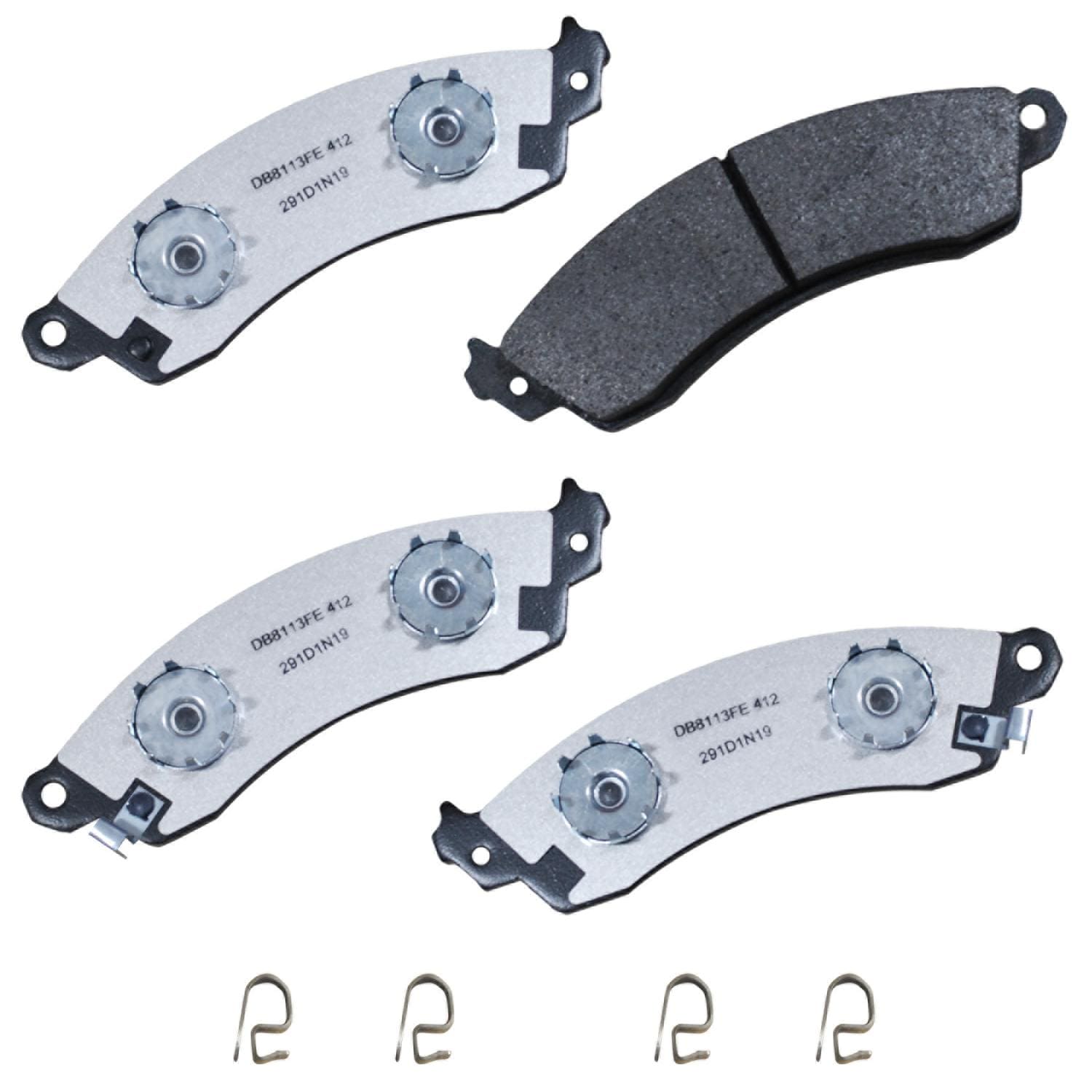 Duralast Gold Semi-Metallic Disc Brake Pad Set DG412 | AutoZone