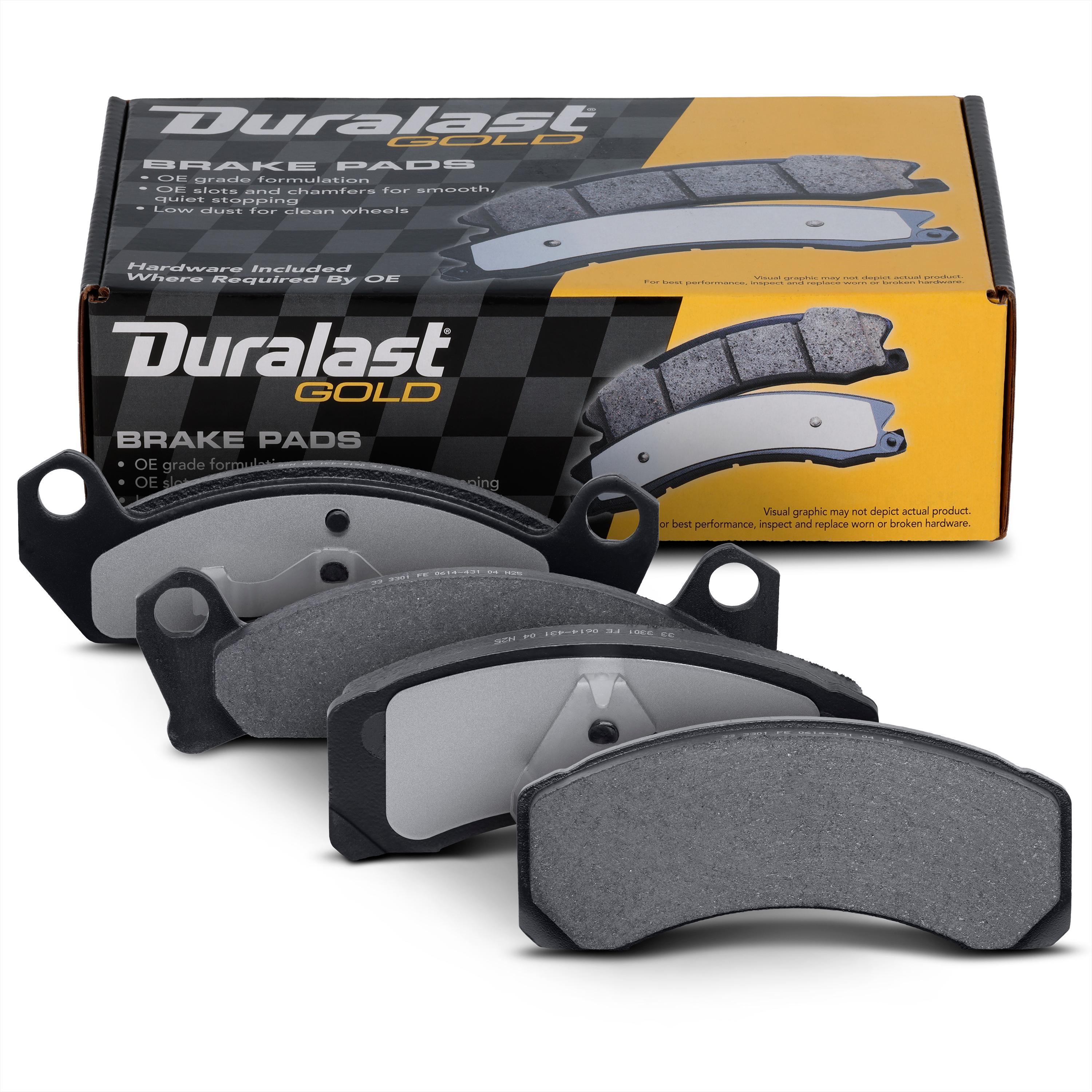 Duralast Gold Semi-Metallic Disc Brake Pad Set DG431 | AutoZone