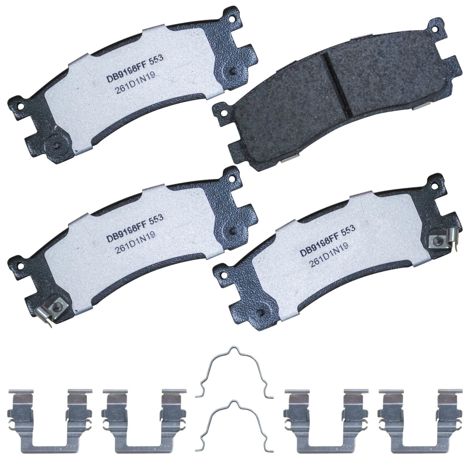 Duralast Gold Ceramic Premium Brake Pads DG553 | AutoZone