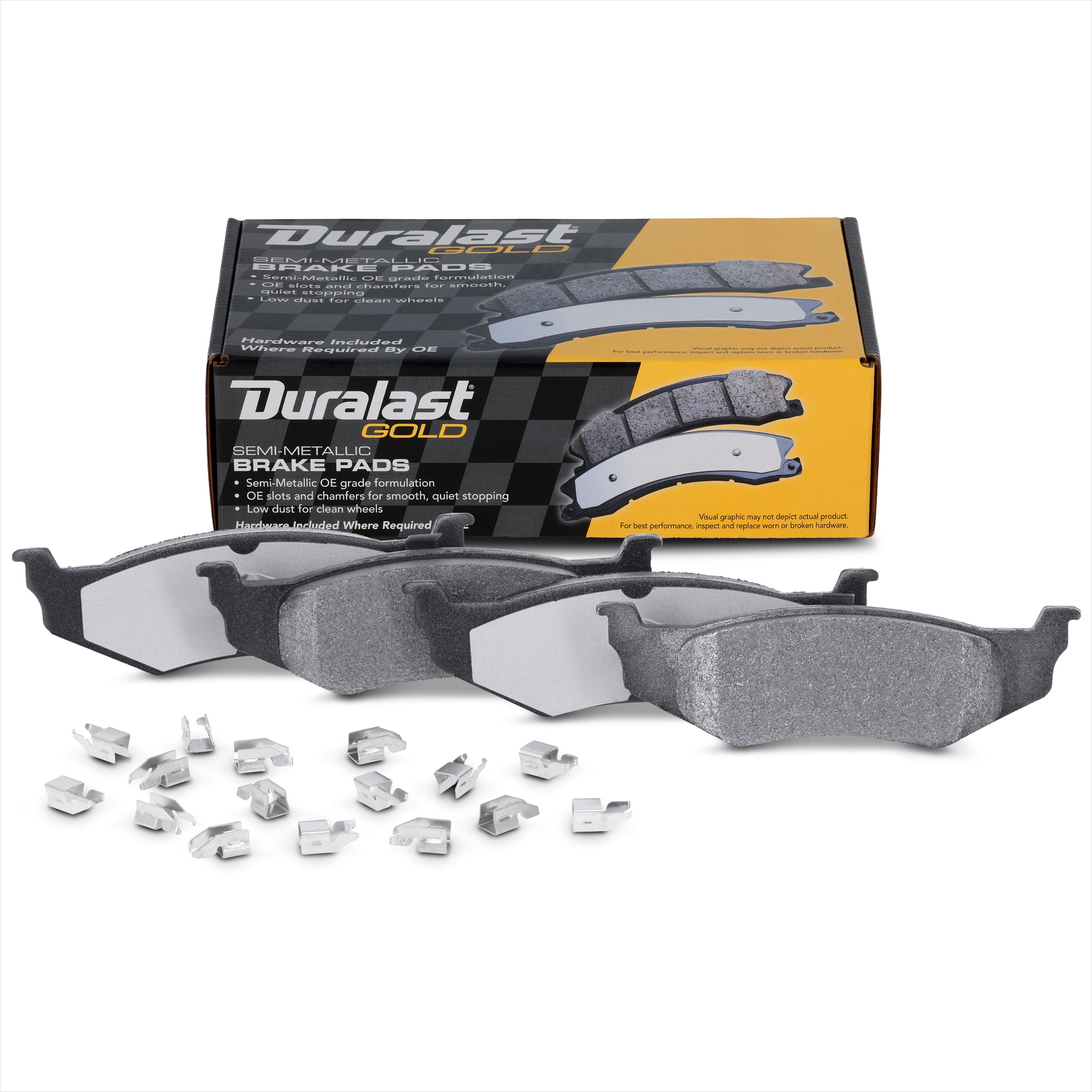 Duralast Gold Semi-Metallic Disc Brake Pad Set DG658 | AutoZone