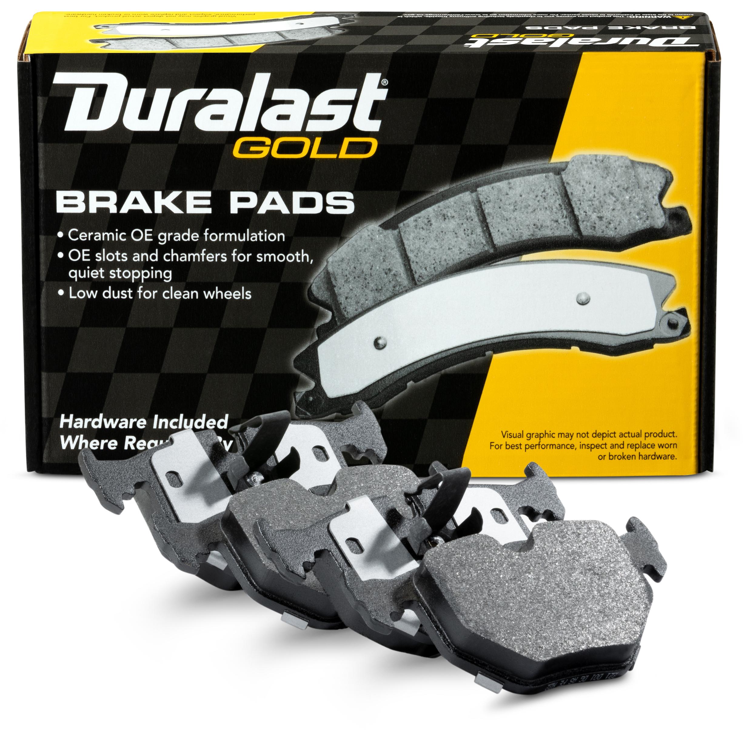 Duralast Gold Semi-Metallic Disc Brake Pad Set DG683 | AutoZone