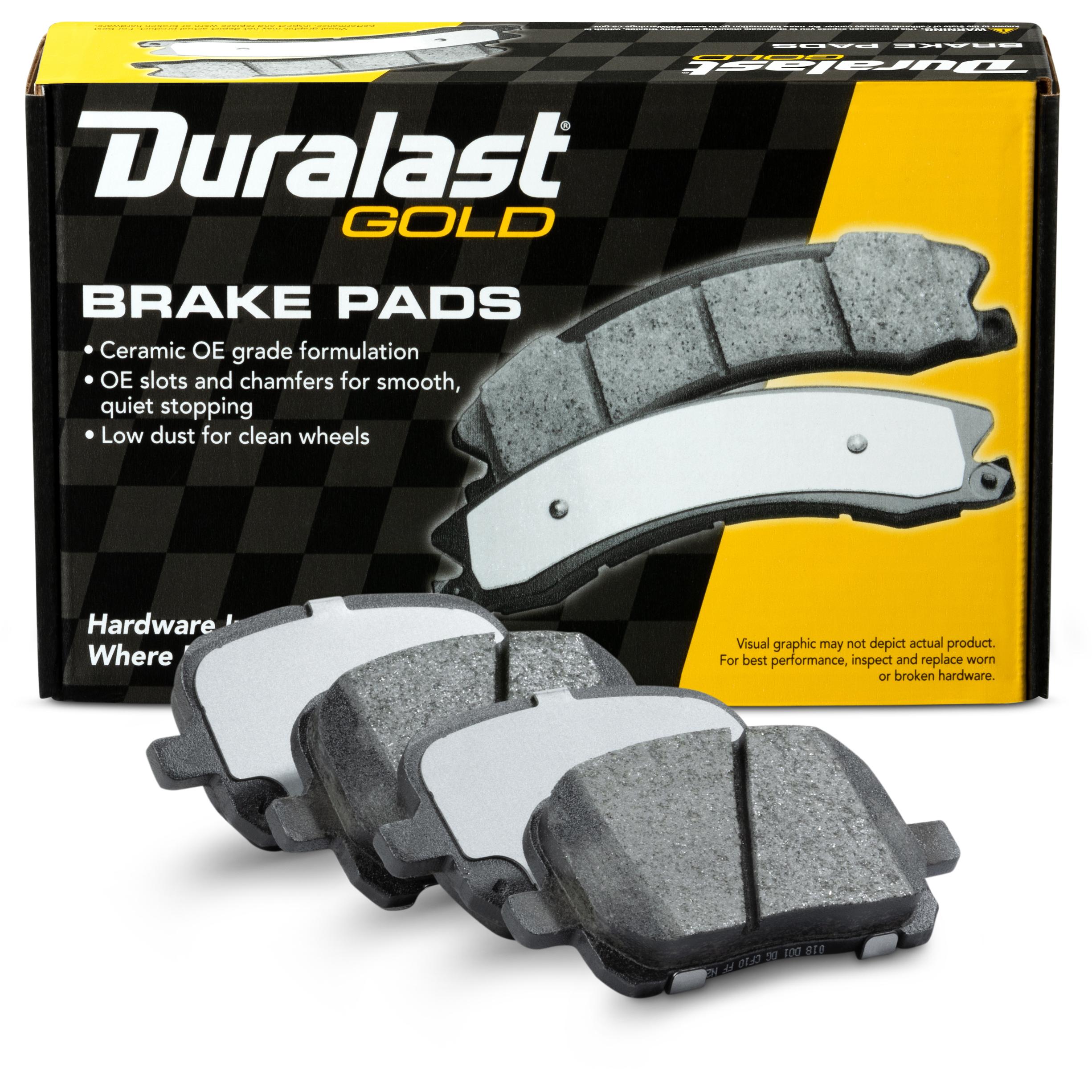 Duralast Gold Ceramic Premium Brake Pads DG707 | AutoZone