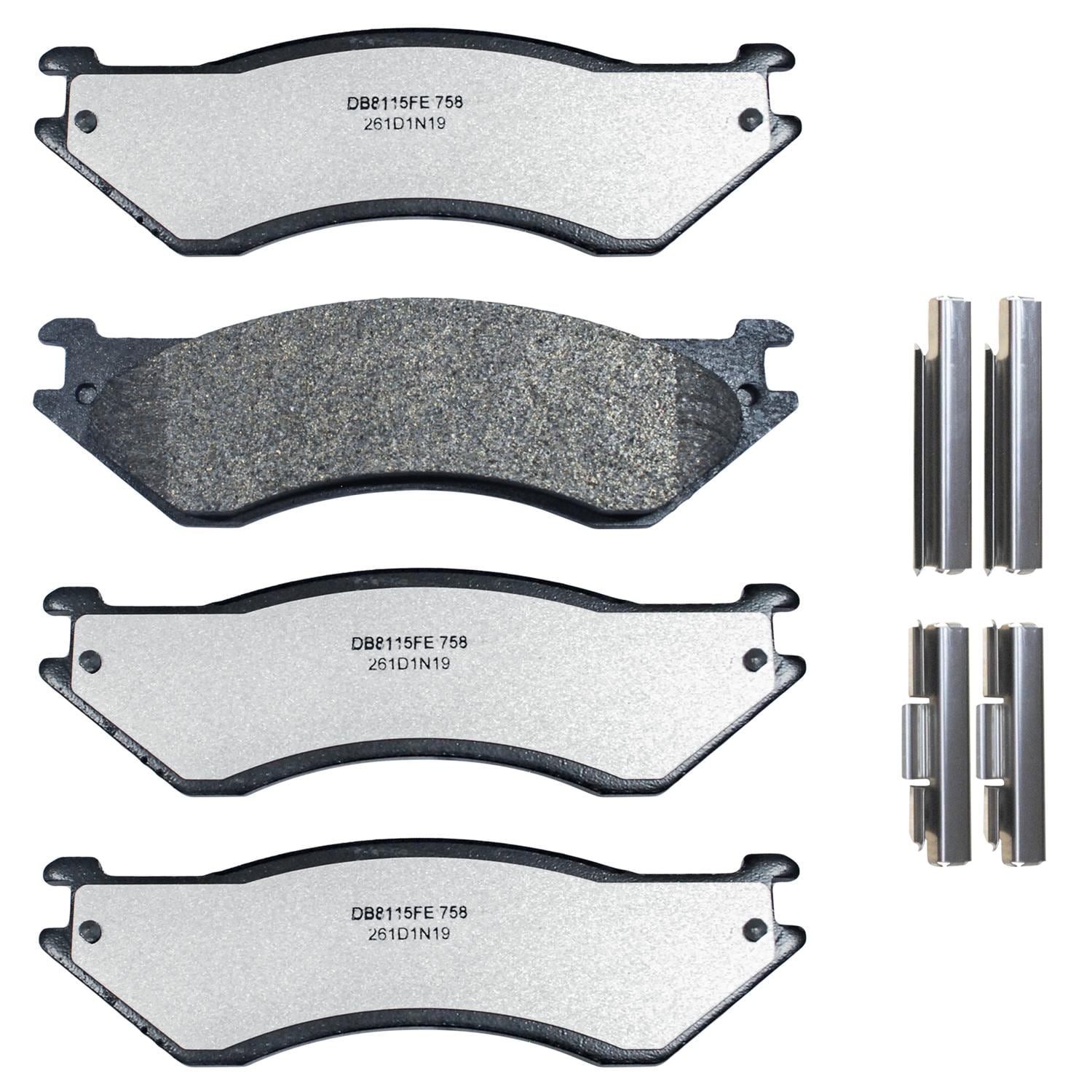 Duralast Gold Semi-Metallic Brake Pads DG758 | AutoZone