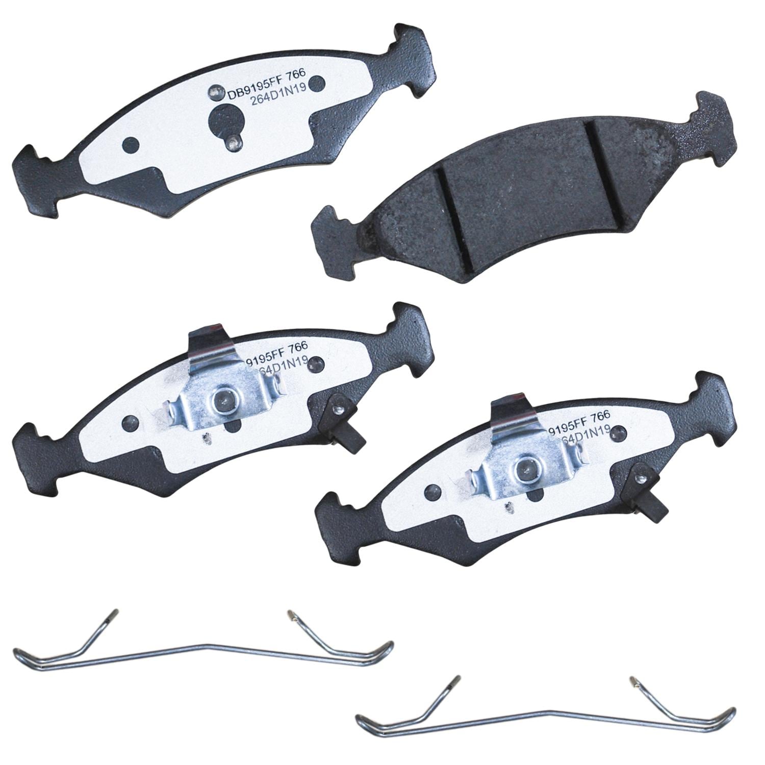 Duralast Gold Semi-Metallic Brake Pads DG766 | AutoZone