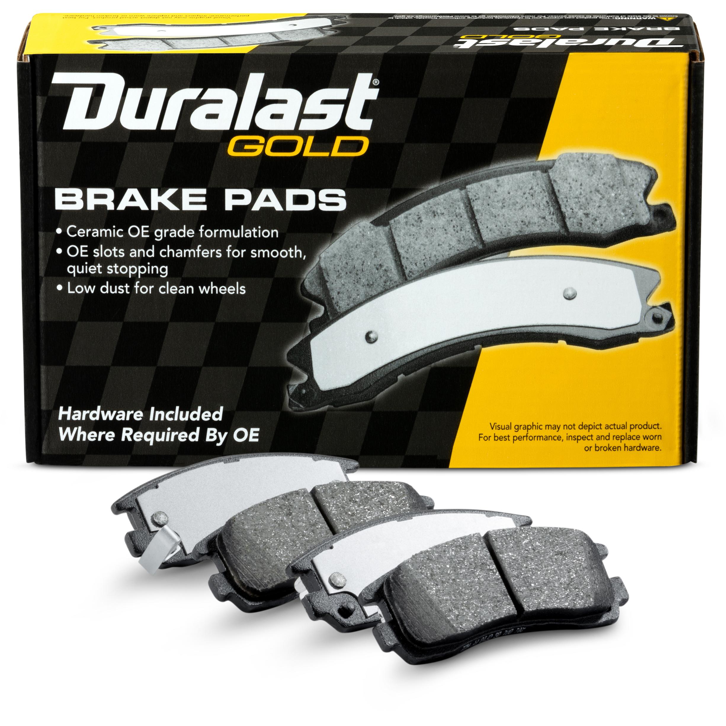 Duralast Gold Ceramic Brake Pads DG814 | AutoZone