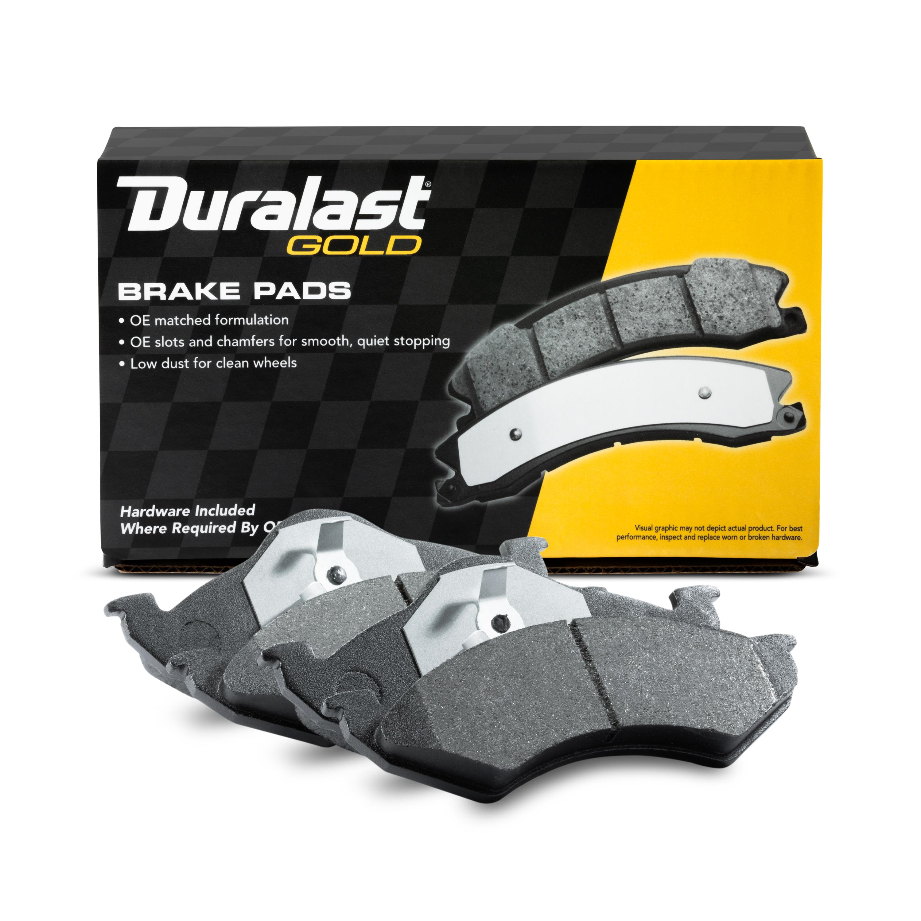 Duralast Gold Semi-Metallic Disc Brake Pad Set DG820 | AutoZone