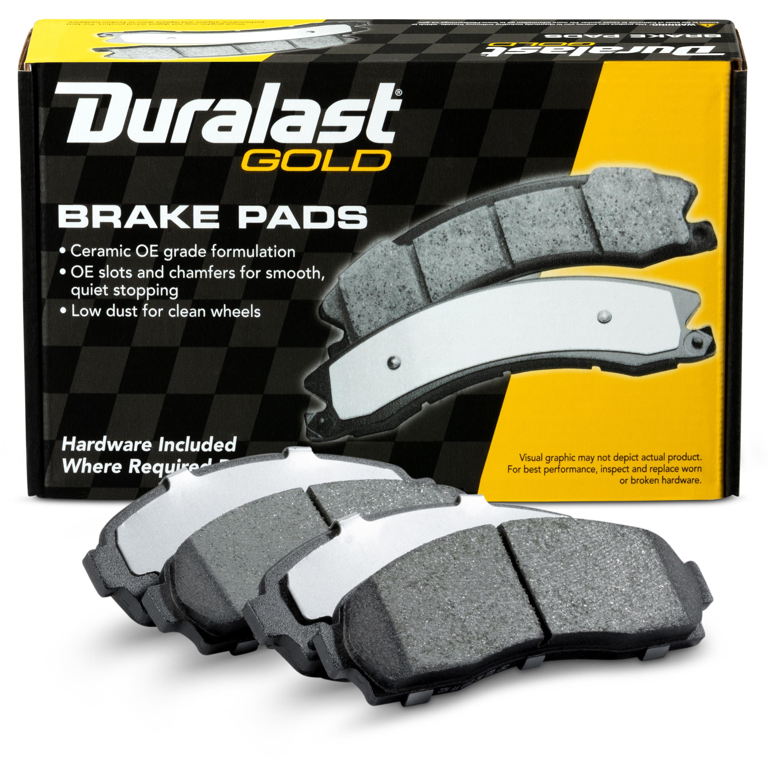 Duralast Gold Ceramic Brake Pads DG833 | AutoZone