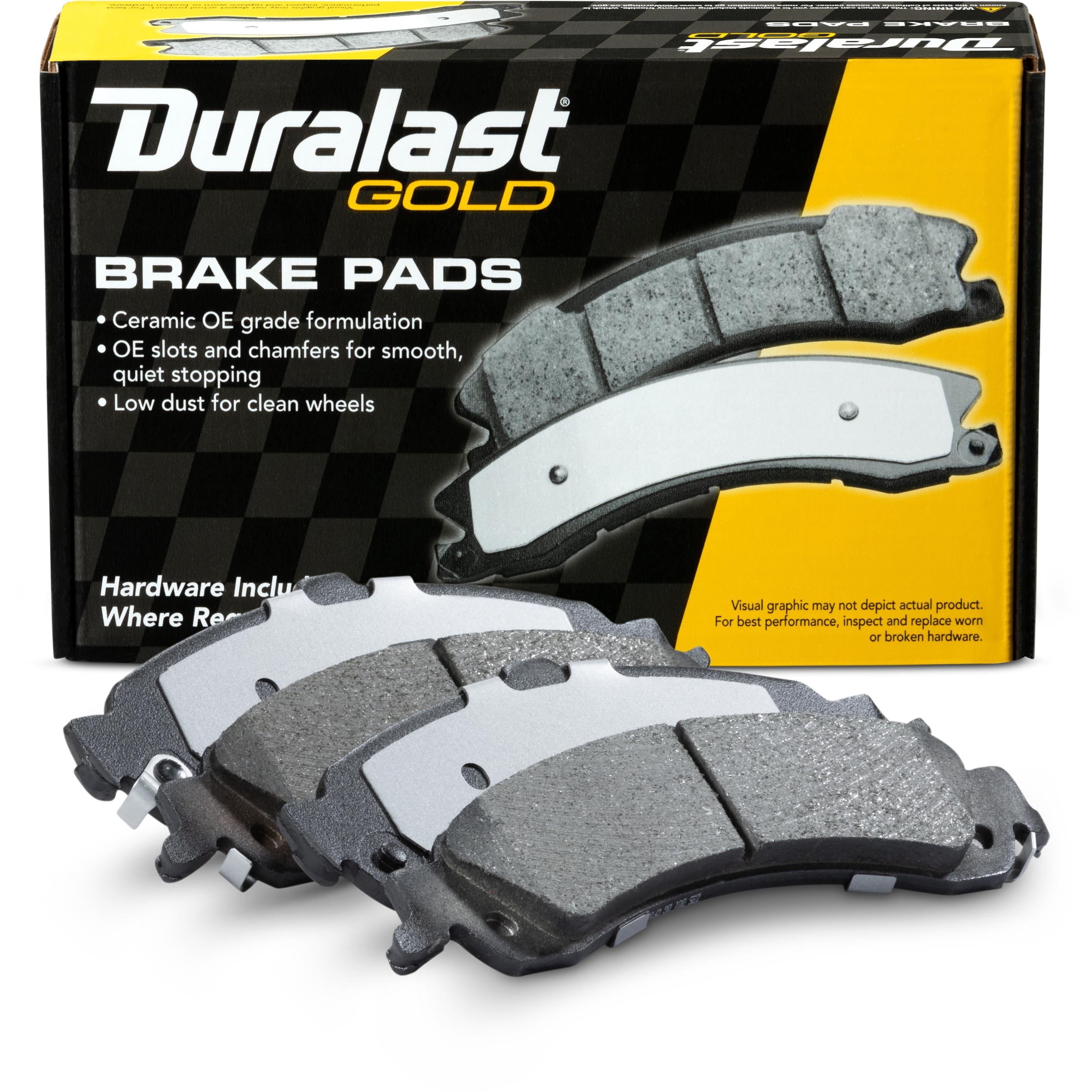Duralast Gold Ceramic Brake Pads DG834 | AutoZone