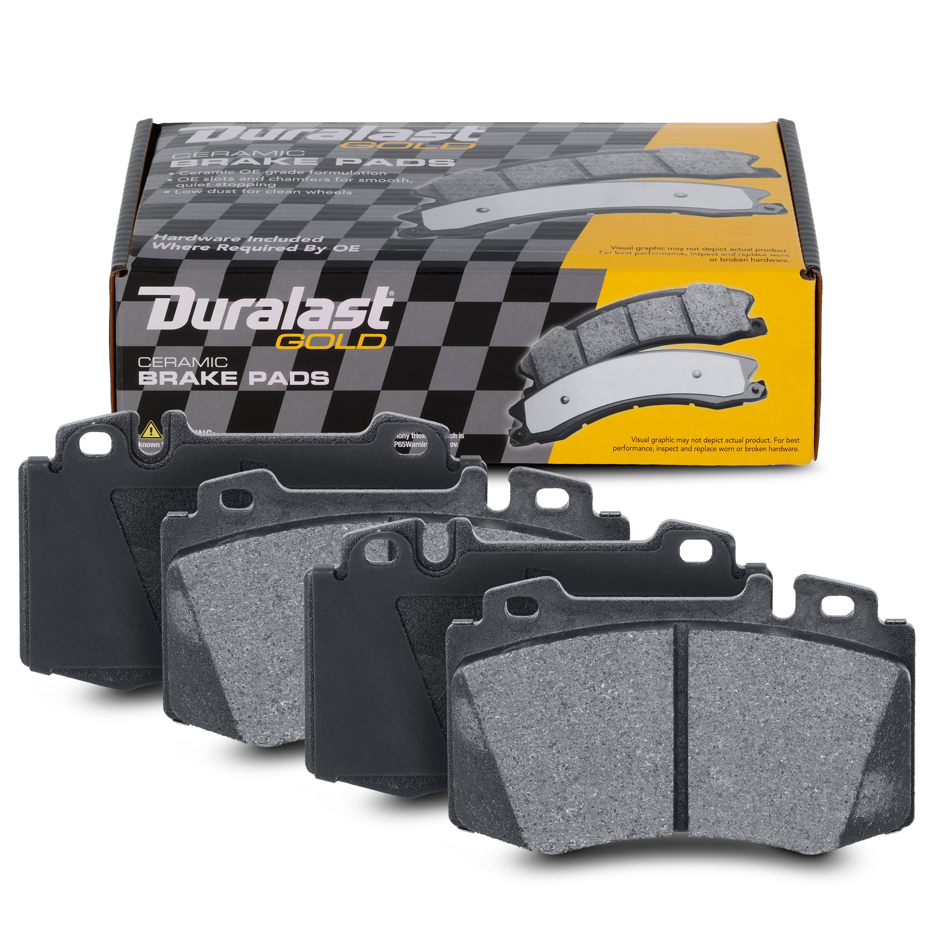 Duralast Gold Ceramic Premium Brake Pads DG847D | AutoZone